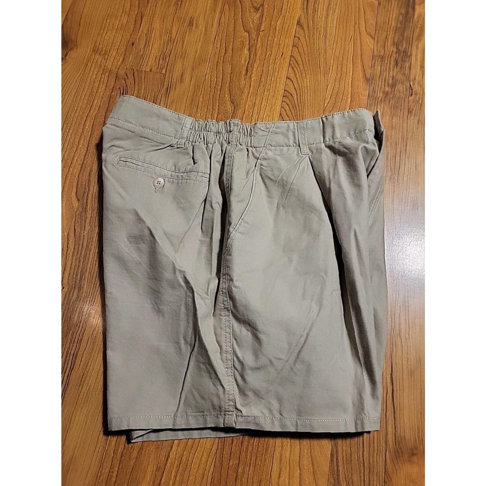 Incu VINTAGE INC I.N.C. Int'l Concepts 34" X 4" X 16" New Mens Chino Shorts Tan Cotton Size US 34 / EU 50 - 3 Thumbnail