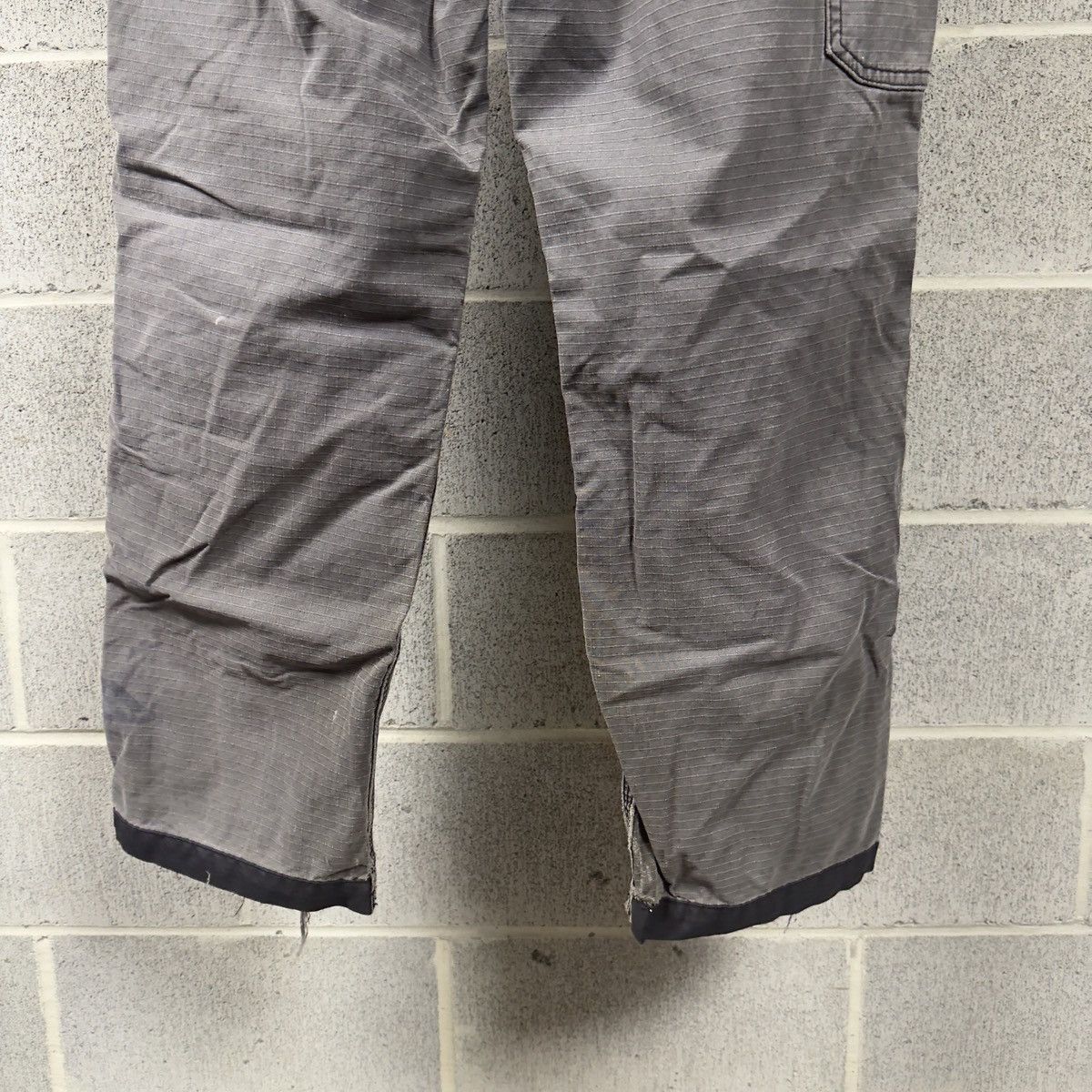 Vintage Thrashed Faded Distressed Dirty Stained Ripstop Work Pants Size US 34 / EU 50 - 7 Thumbnail