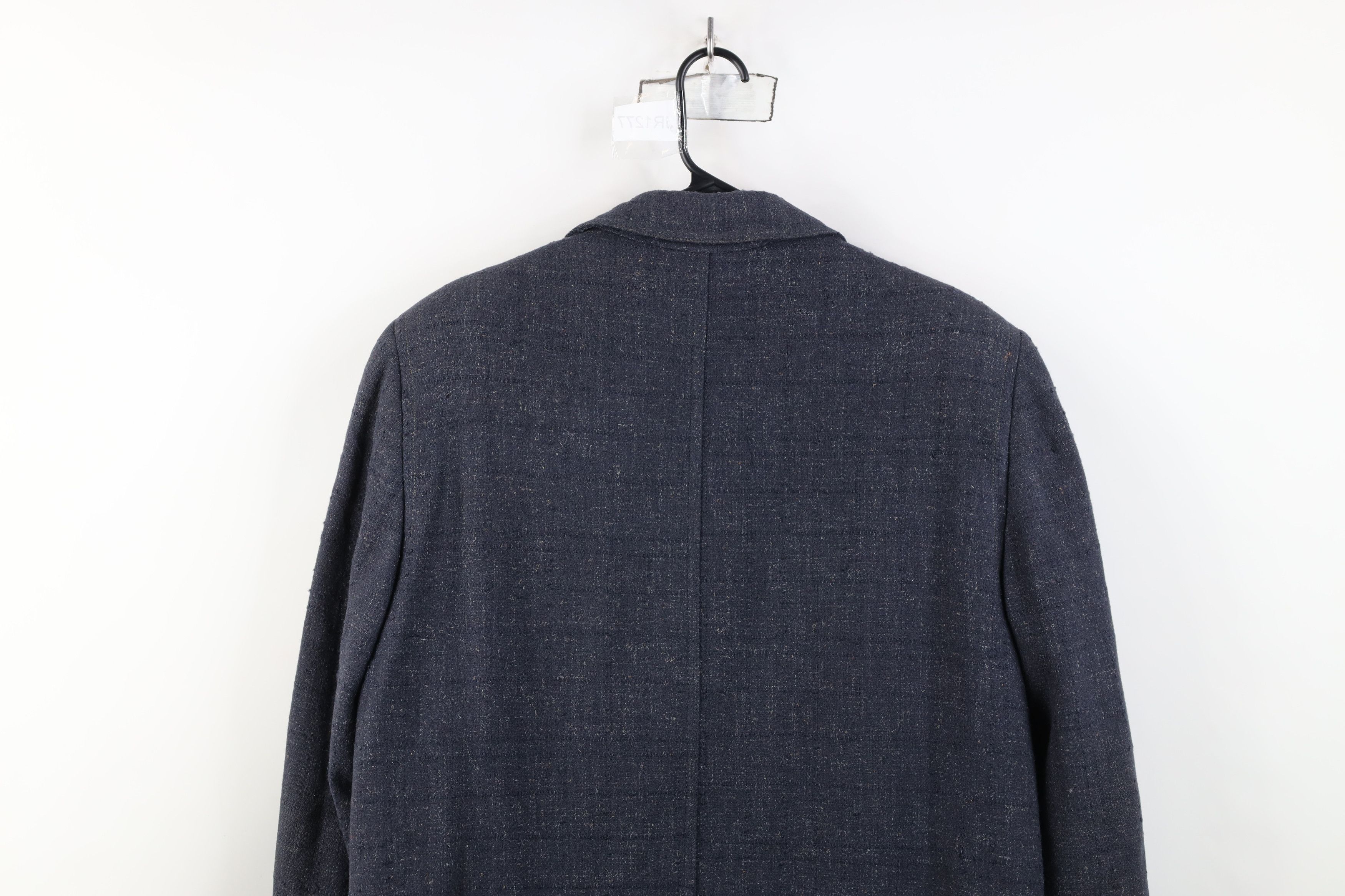 Vintage Vintage 50s Rockabilly Atomic Wool Tweed Overcoat Jacket Size US XXL / EU 58 / 5 - 14 Thumbnail