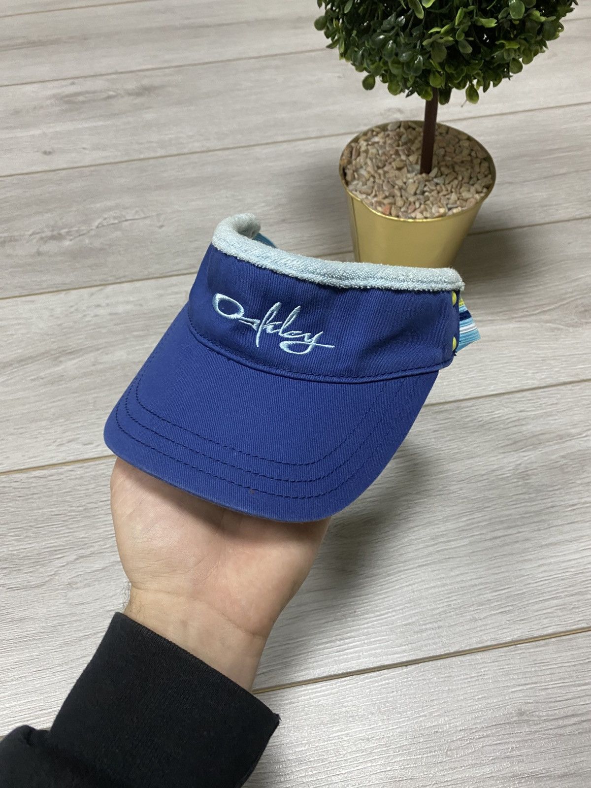 Oakley × Vintage Oakley vintage visor blazer logo cap tennis Size ONE SIZE - 1 Thumbnail