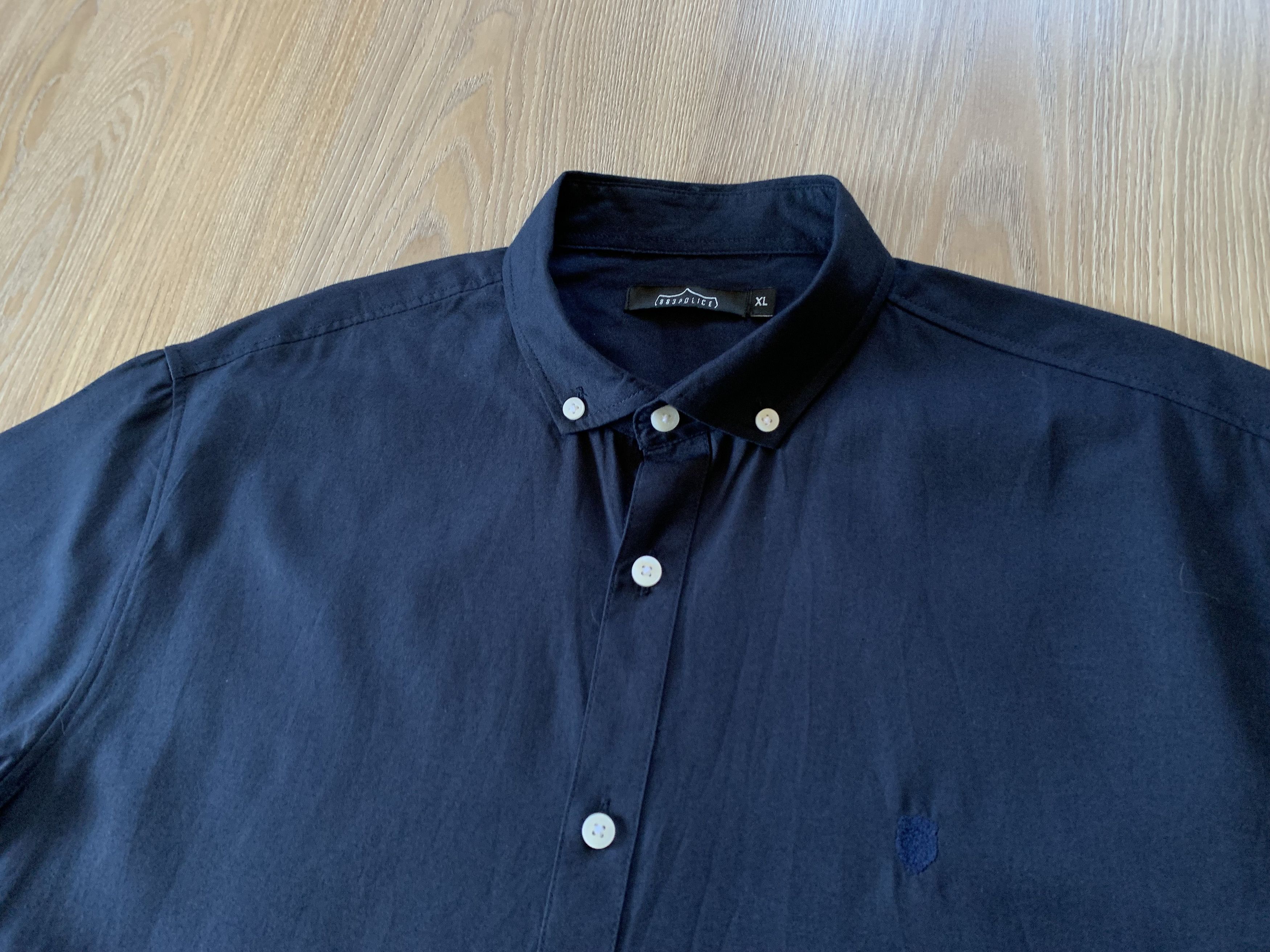 Other 883 Police Cotton Short Sleeve Button Shirt Size US XL / EU 56 / 4 - 4 Thumbnail