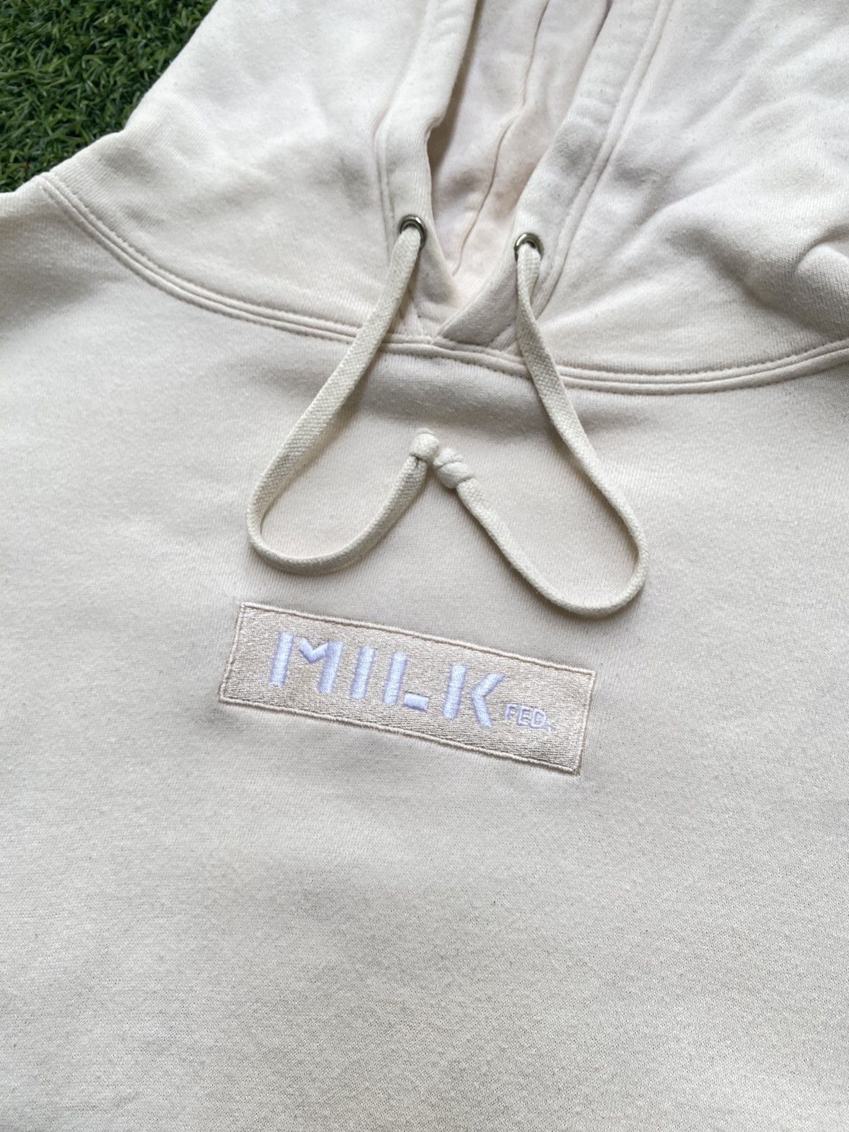 Japanese Brand Milkfed. Box Logo Pullover Hoodie Size US L / EU 52-54 / 3 - 3 Thumbnail