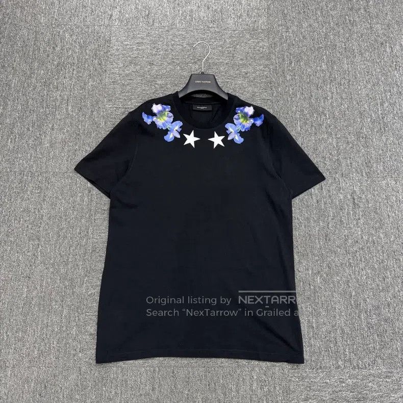 Givenchy Givenchy Orchid Star Short Sleeve Size US M / EU 48-50 / 2 - 1 Thumbnail