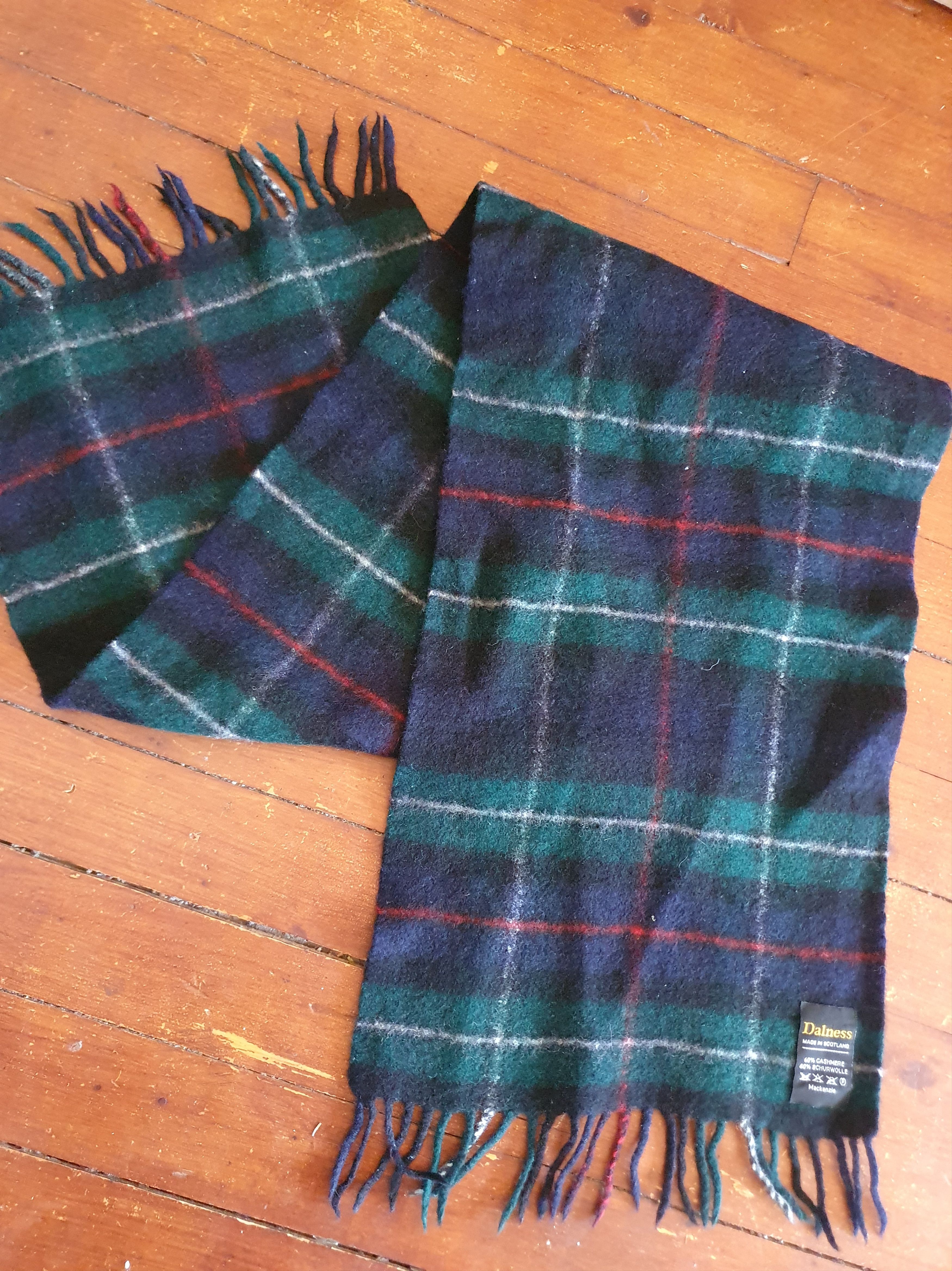 Other Dalness Scarf Made in Scotland Cashmere Blend Plaids&Checks Size ONE SIZE - 3 Thumbnail