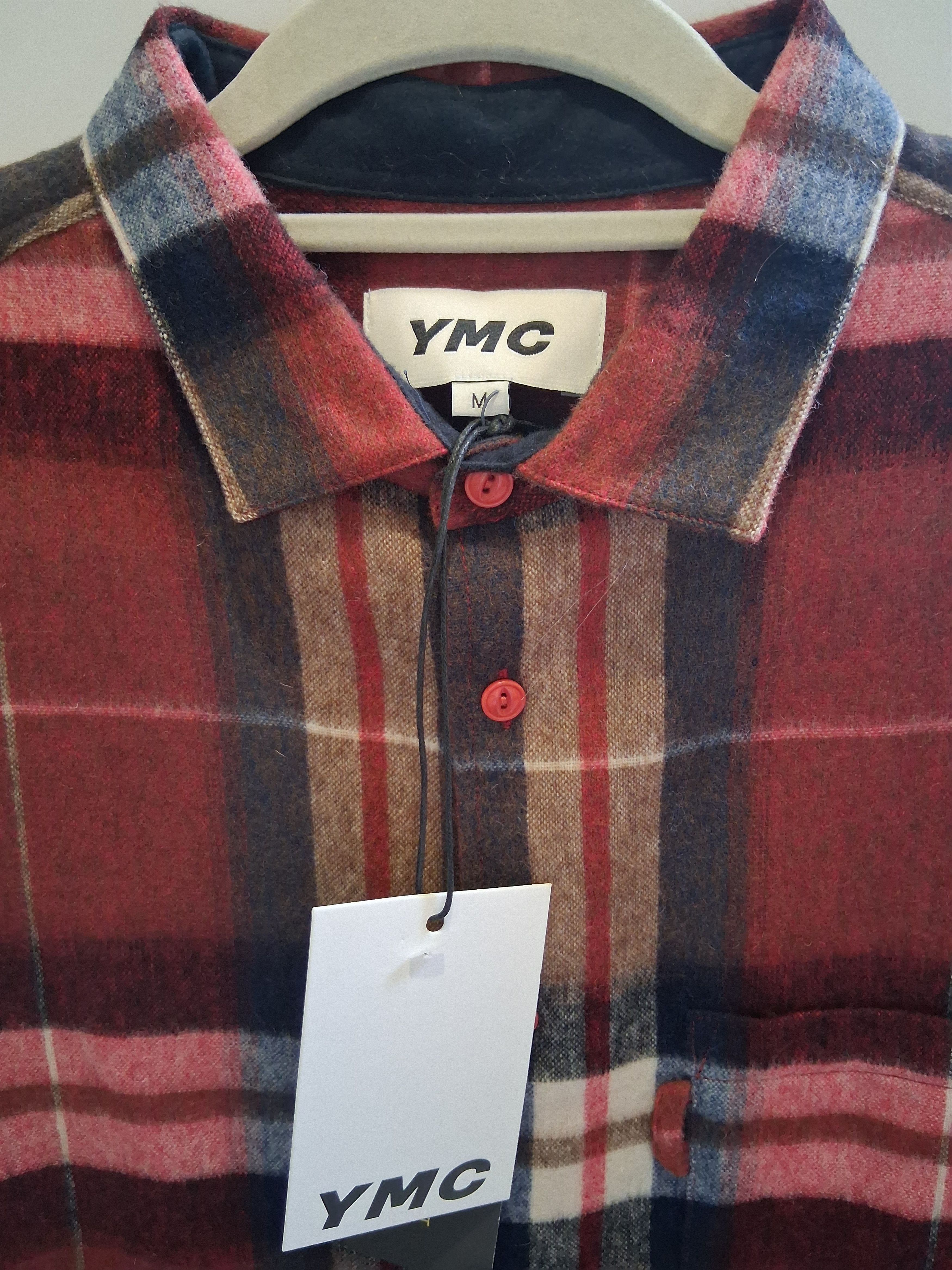 YMC Curtis Wool Check Shirt Red Size US S / EU 44-46 / 1 - 7 Thumbnail