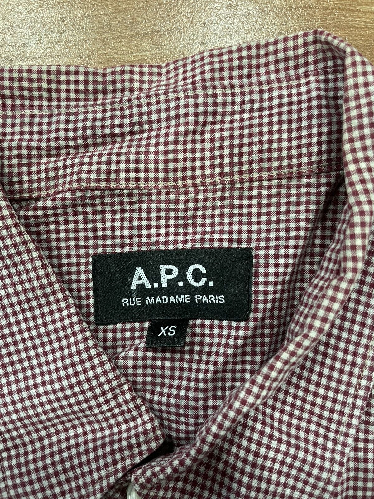 A.P.C. A.P.C Shirt Size US XS / EU 42 / 0 - 4 Thumbnail