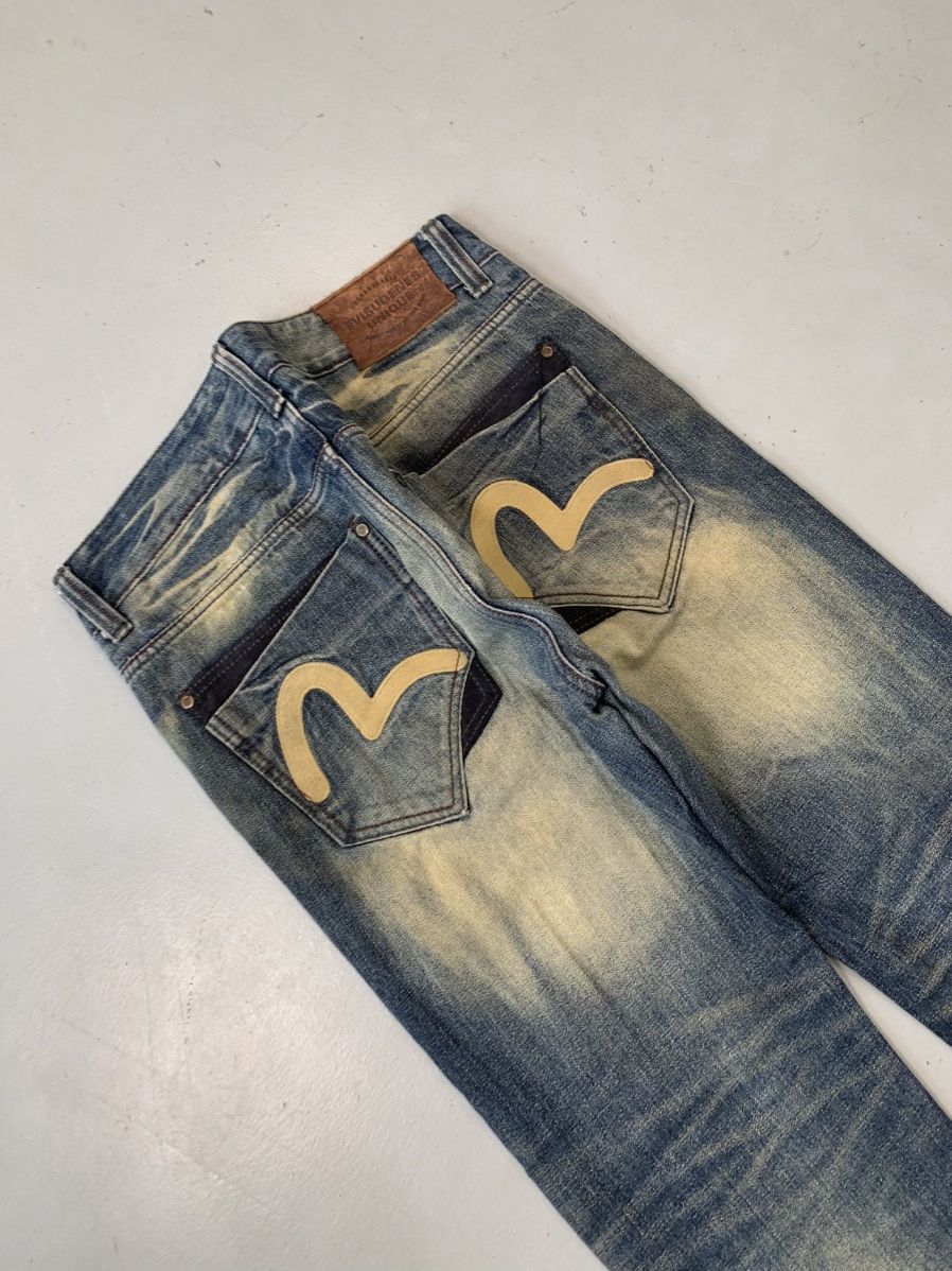 Japanese Brand Vintage Evisu inspired denim Size US 32 / EU 48 - 3 Thumbnail