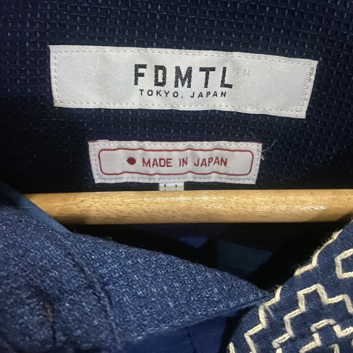 FDMTL × Japanese Brand FDMTL BORO PATCHWORK SHIRT RINSE Size US L / EU 52-54 / 3 - 3 Thumbnail