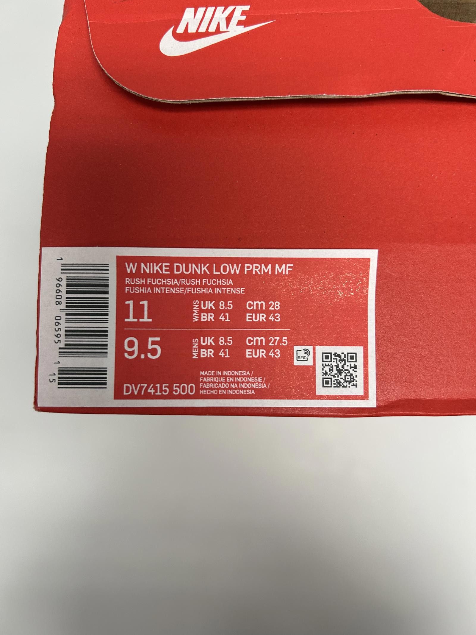 Nike Nike Dunk Low Premium MF Sneakers Size US 11 / IT 41 - 10 Thumbnail