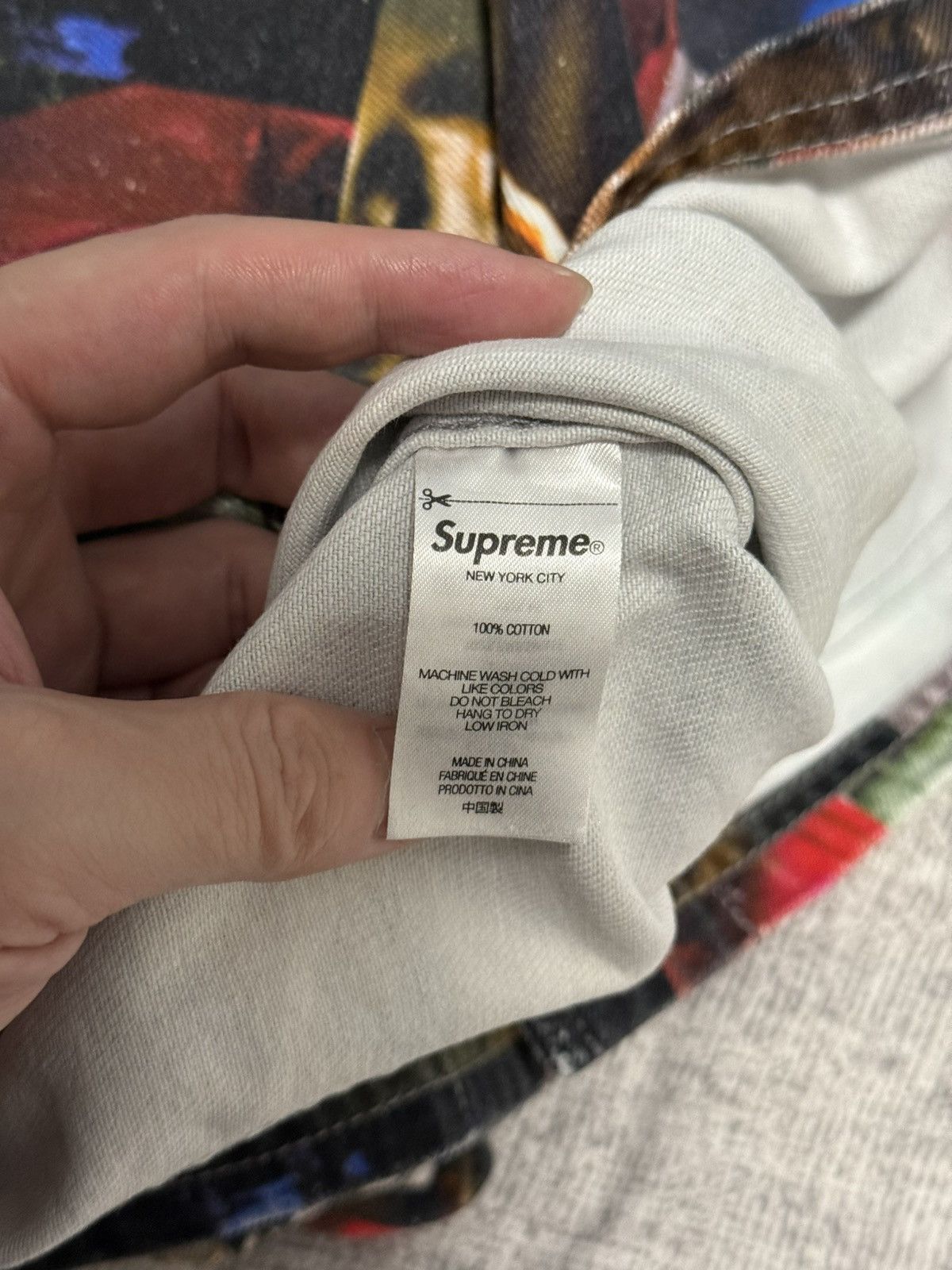 Supreme Supreme nas and DMX collage Denim Chore Coat Trucker Jacket Size US S / EU 44-46 / 1 - 6 Thumbnail