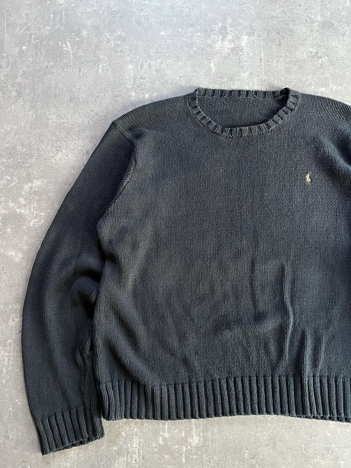 Polo Ralph Lauren Polo Ralph Lauren Linen / Cotton Heavy Knit Sweater L XL Size US XL / EU 56 / 4 - 3 Thumbnail