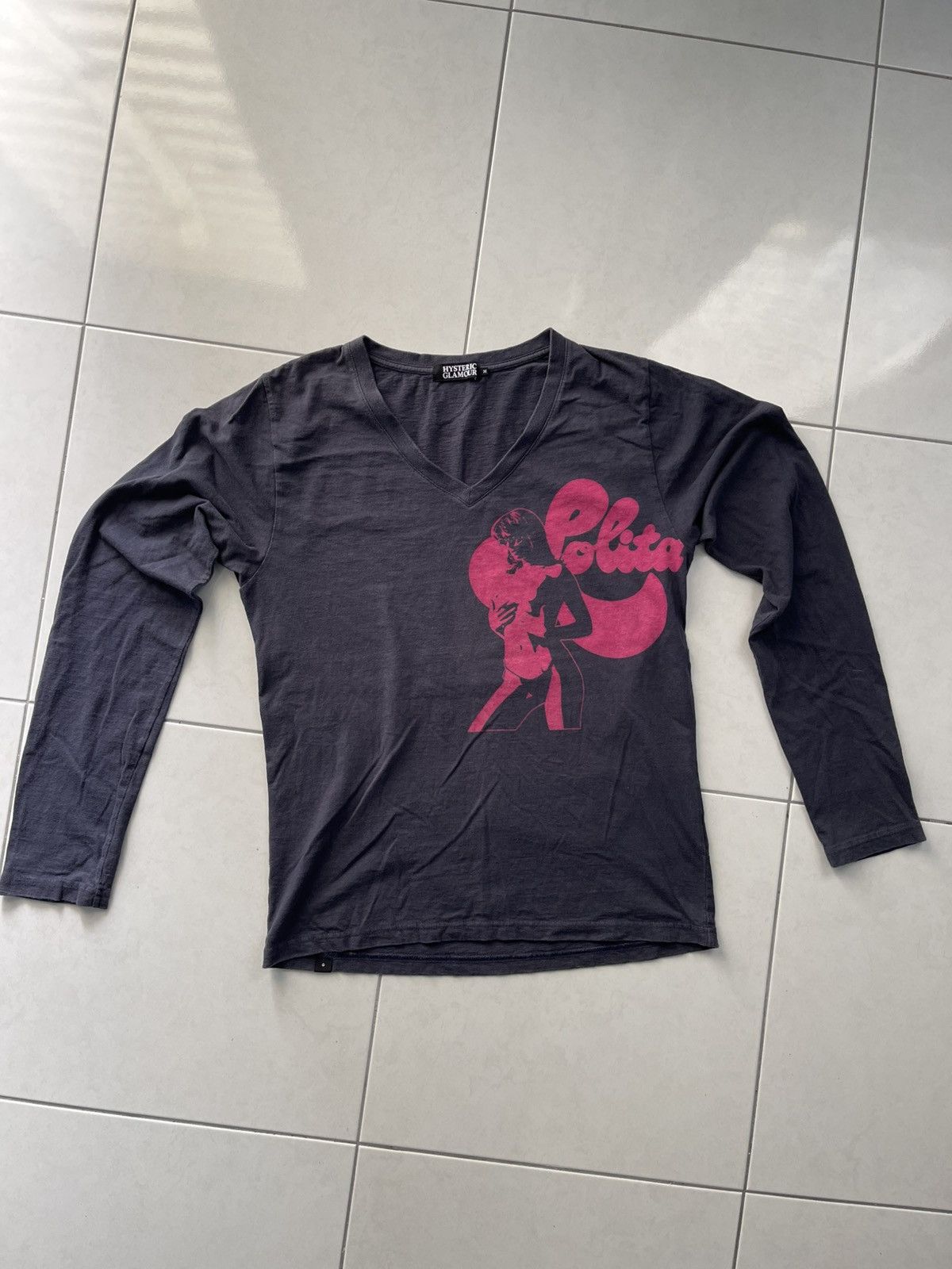 Hysteric Glamour VINTAGE HYSTERIC GLAMOUR LOLITA V NECK VERY RARE Size US M / EU 48-50 / 2 - 1 Thumbnail