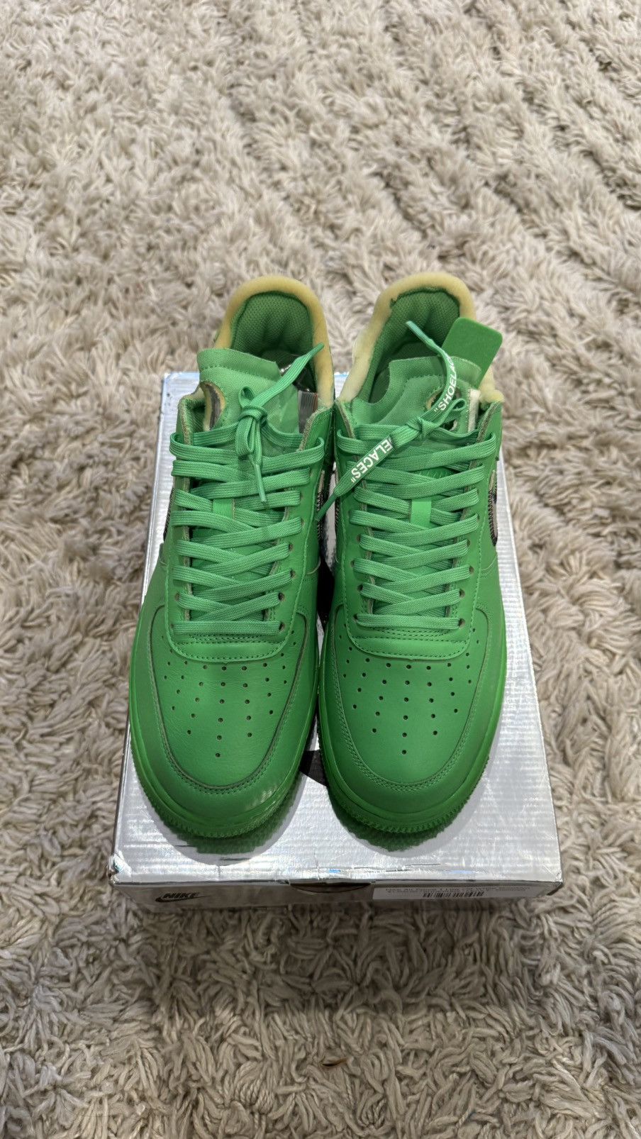 Nike × Off-White NIKE AF1 x OFFWHITE BROOKLYN SZ 9 Size US 9 / EU 42 - 1 Thumbnail