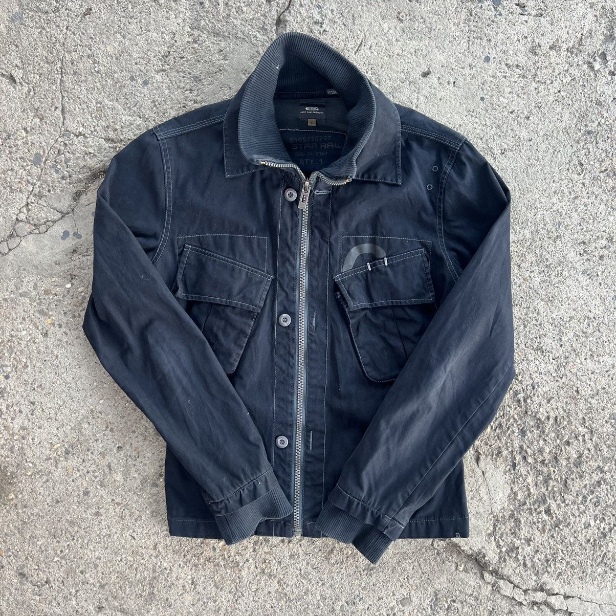 G-Star GSTAR G-STAR RAW NAVY JAPANEESE JACKET Size US L / EU 52-54 / 3 - 1 Thumbnail