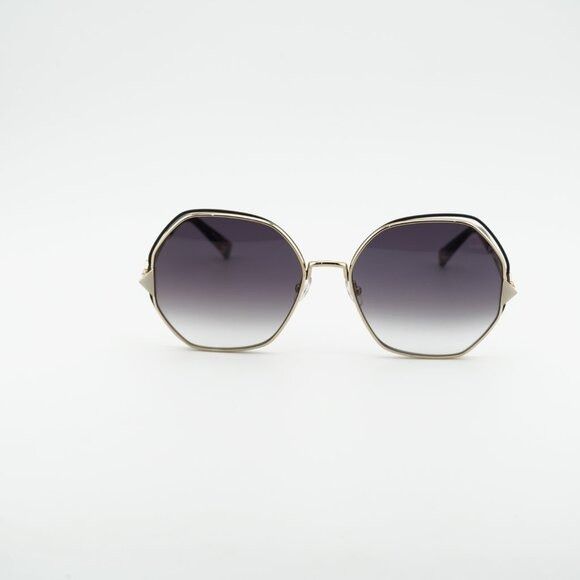 Missoni Missoni MIS 0075/S 0RHL 9O Sunglasses Gold/Black Geometric Size ONE SIZE - 5 Thumbnail