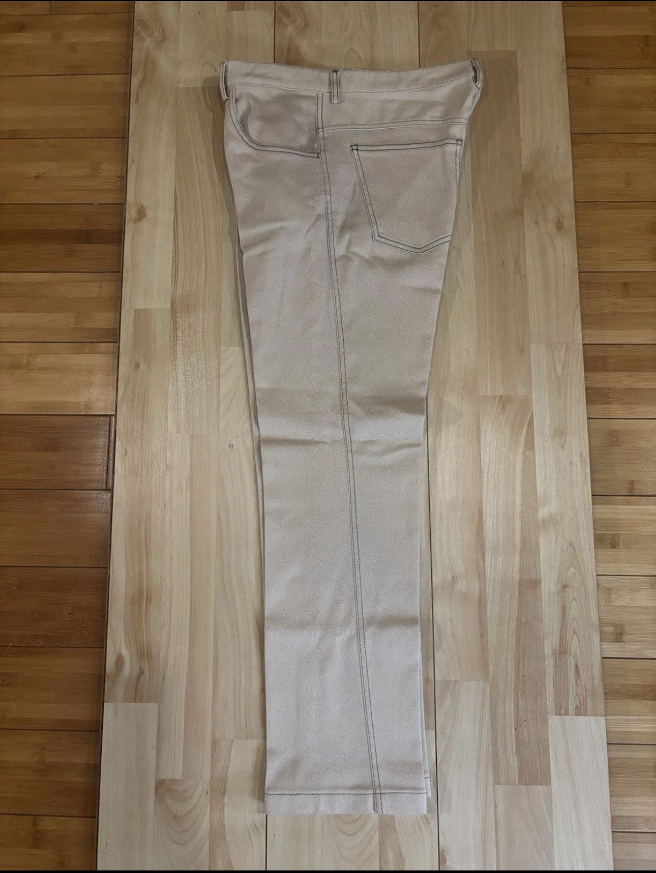 Prada Cream Pants.mp077 Size US 32 / EU 48 - 3 Thumbnail