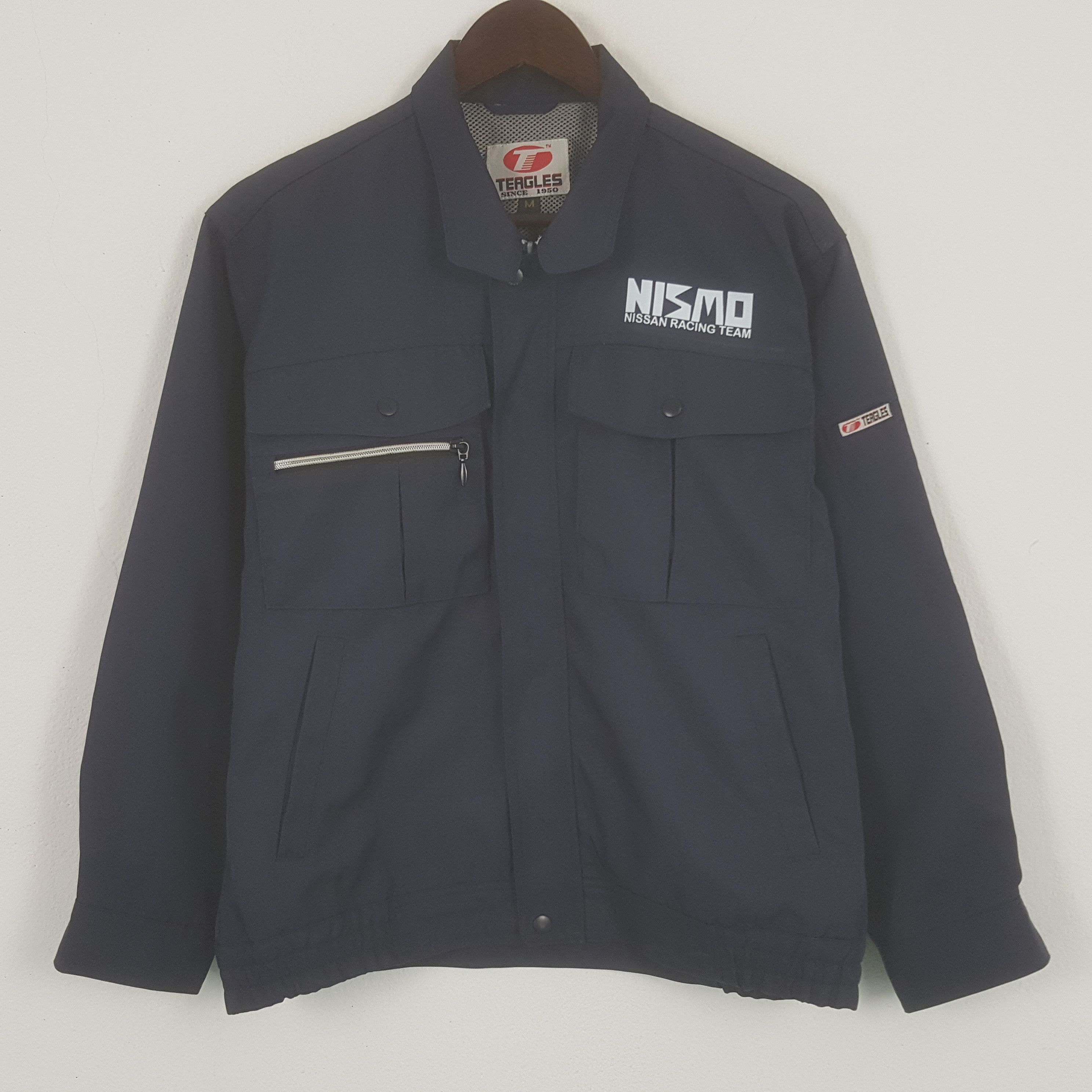Vintage Vintage Nismo Nissan Racing Team Custom Art Worker Jacket Size US M / EU 48-50 / 2 - 3 Thumbnail