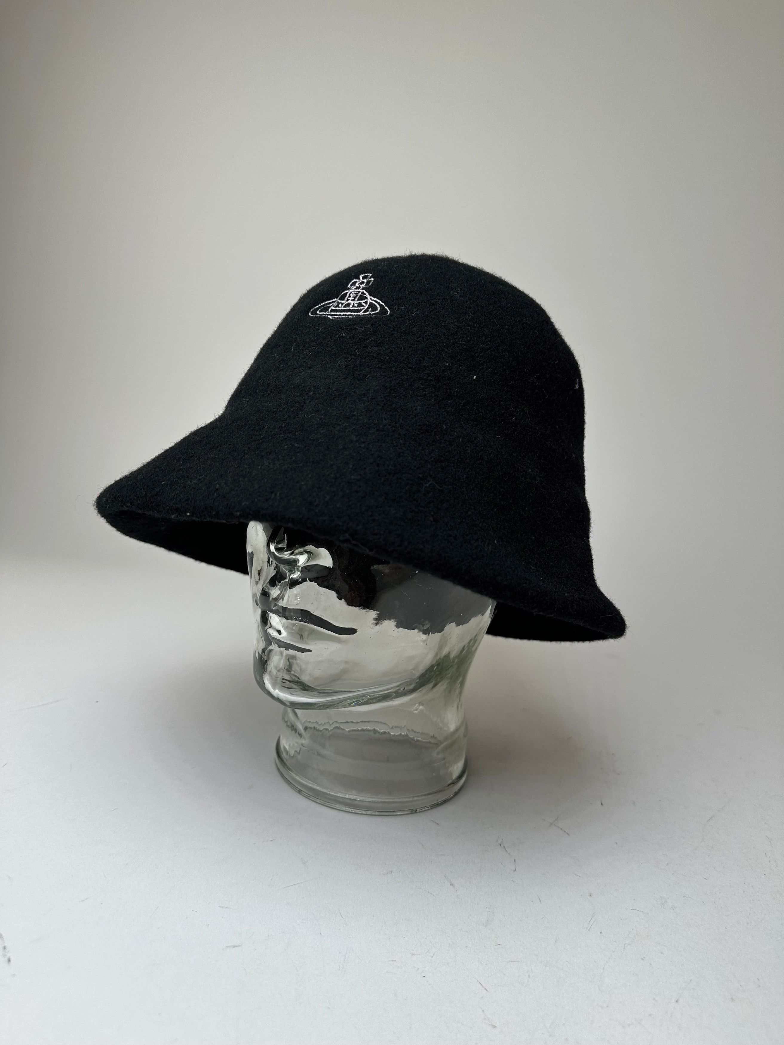 Vivienne Westwood Vintage Wool Hat Black Size ONE SIZE - 1 Thumbnail