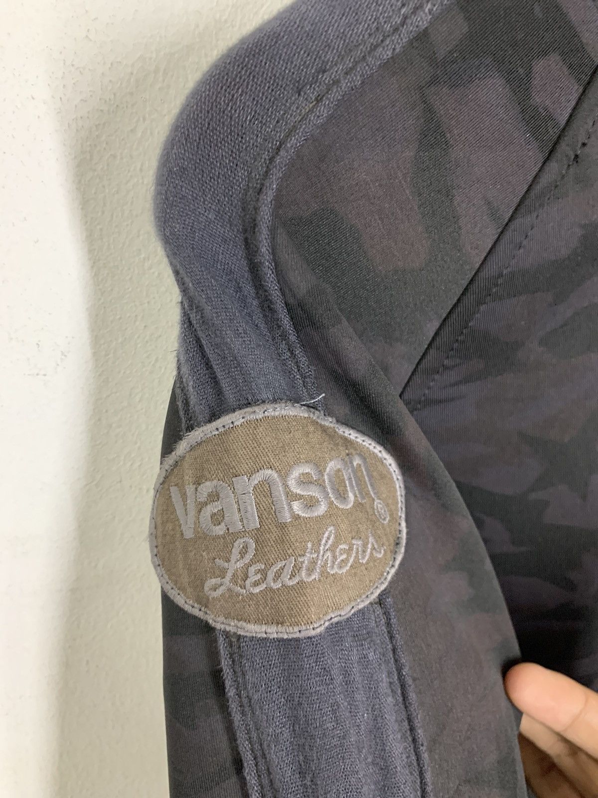 Vanson Leathers Vanson Camo Stars Motorcycle Club Jacket Size US M / EU 48-50 / 2 - 5 Thumbnail