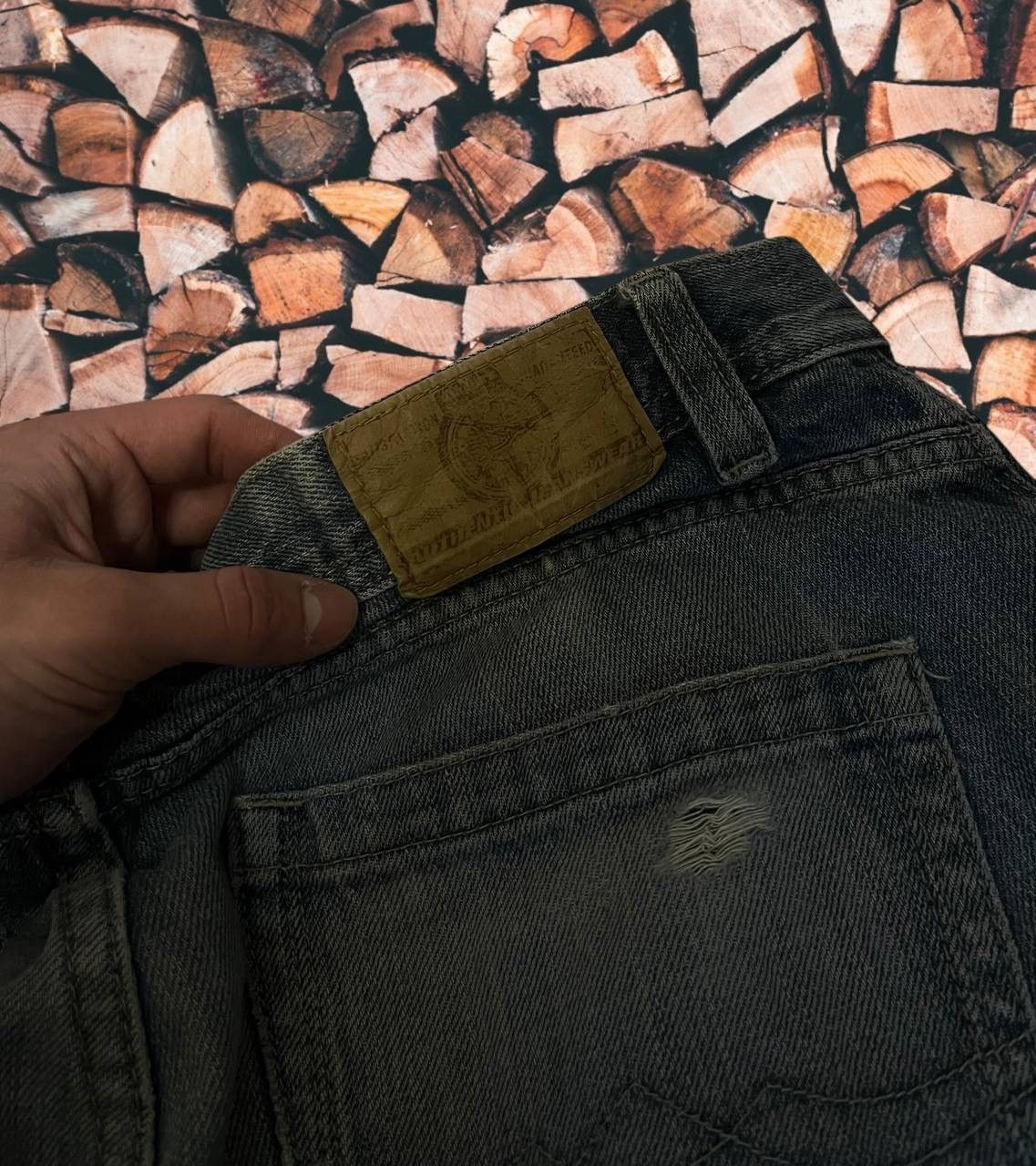 Japanese Brand × Vintage IfSixWasNine japanese Y2K Kapital style baggy jeans Size US 35 - 6 Thumbnail