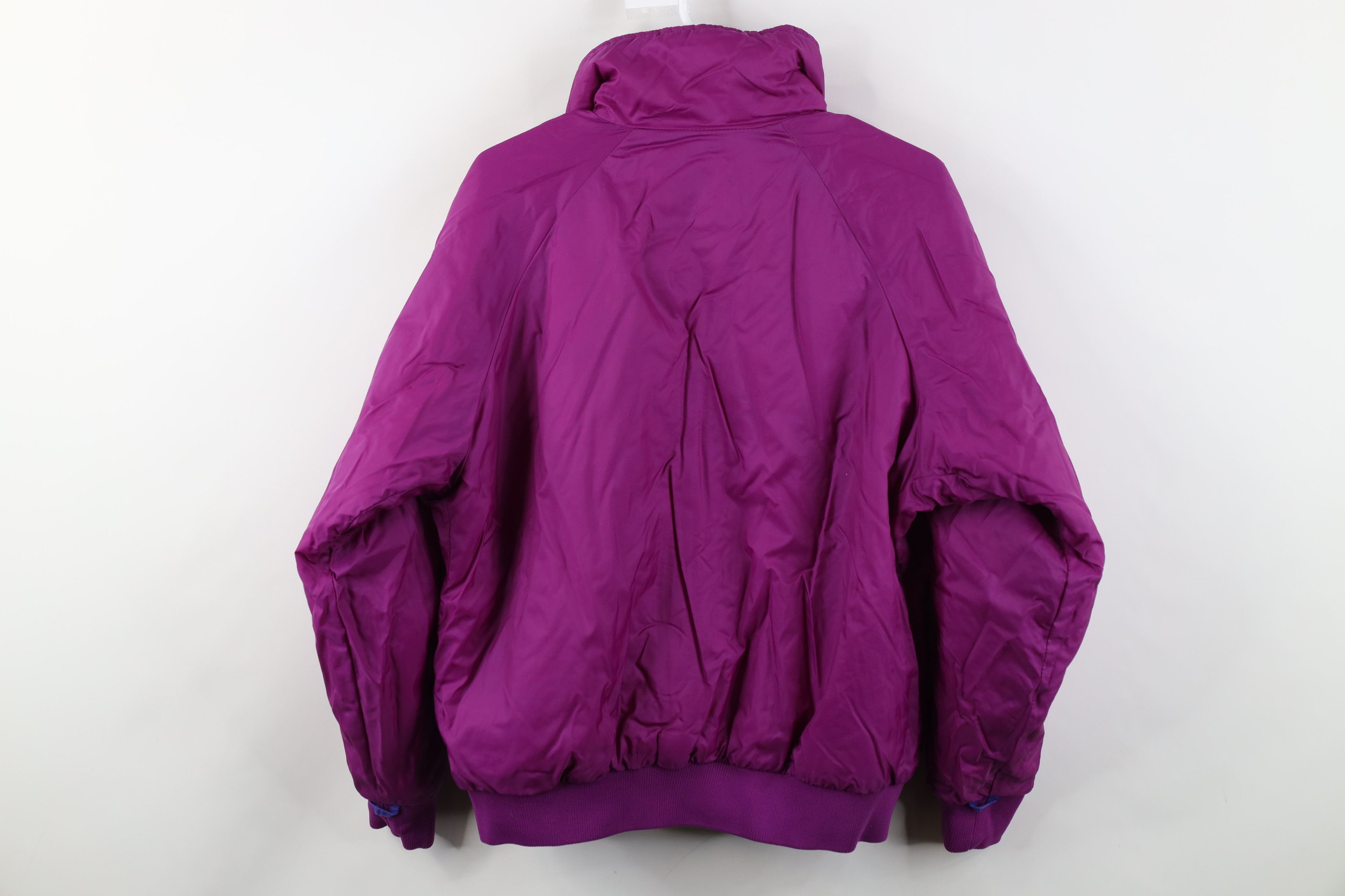 Columbia Vintage 90s Columbia Reversible Puffer Bomber Jacket Coat Size L / US 10 / IT 46 - 15 Thumbnail