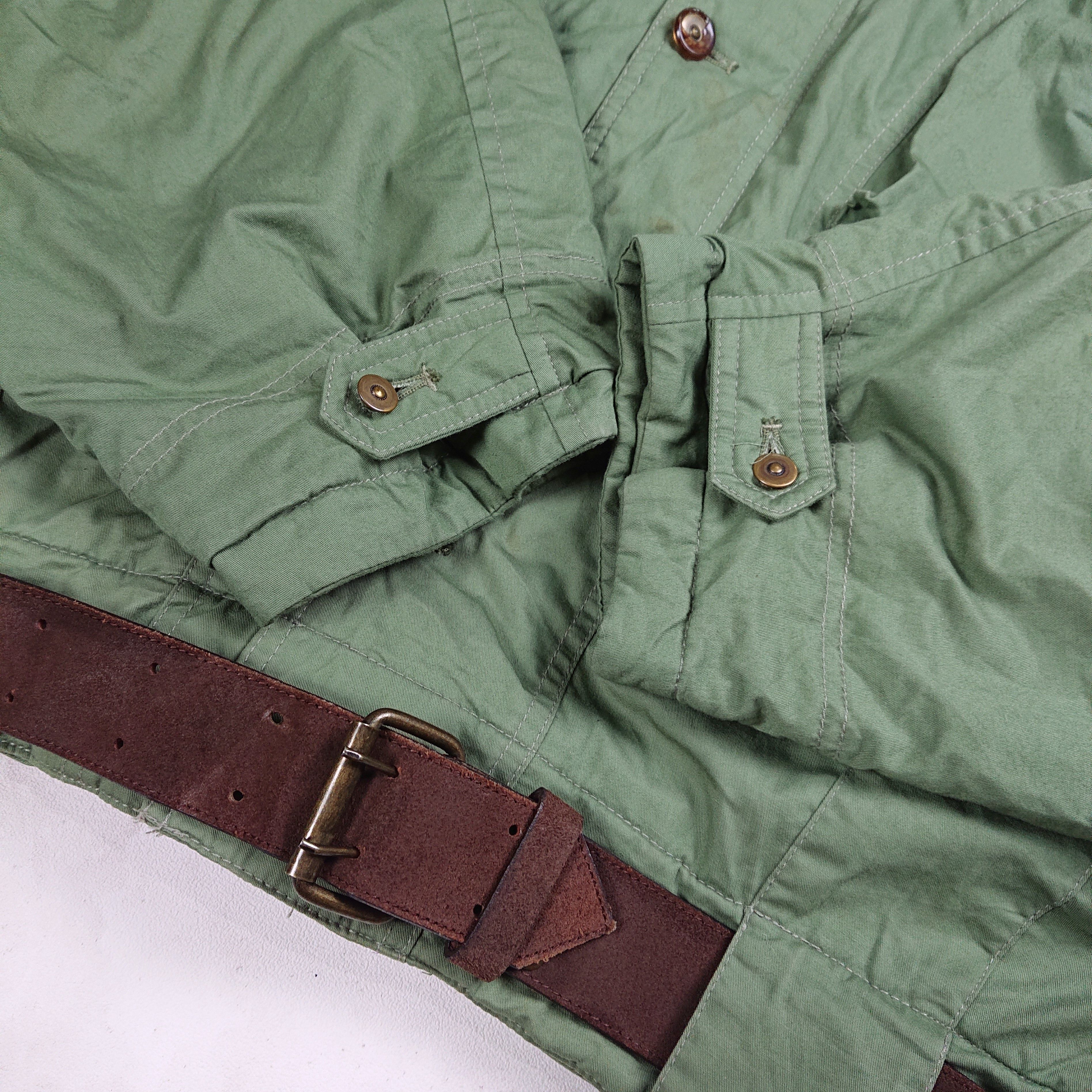 Designer × Matinique × Vintage Vintage Matinique Heavy Flight Belt Jacket Size US XL / EU 56 / 4 - 3 Thumbnail