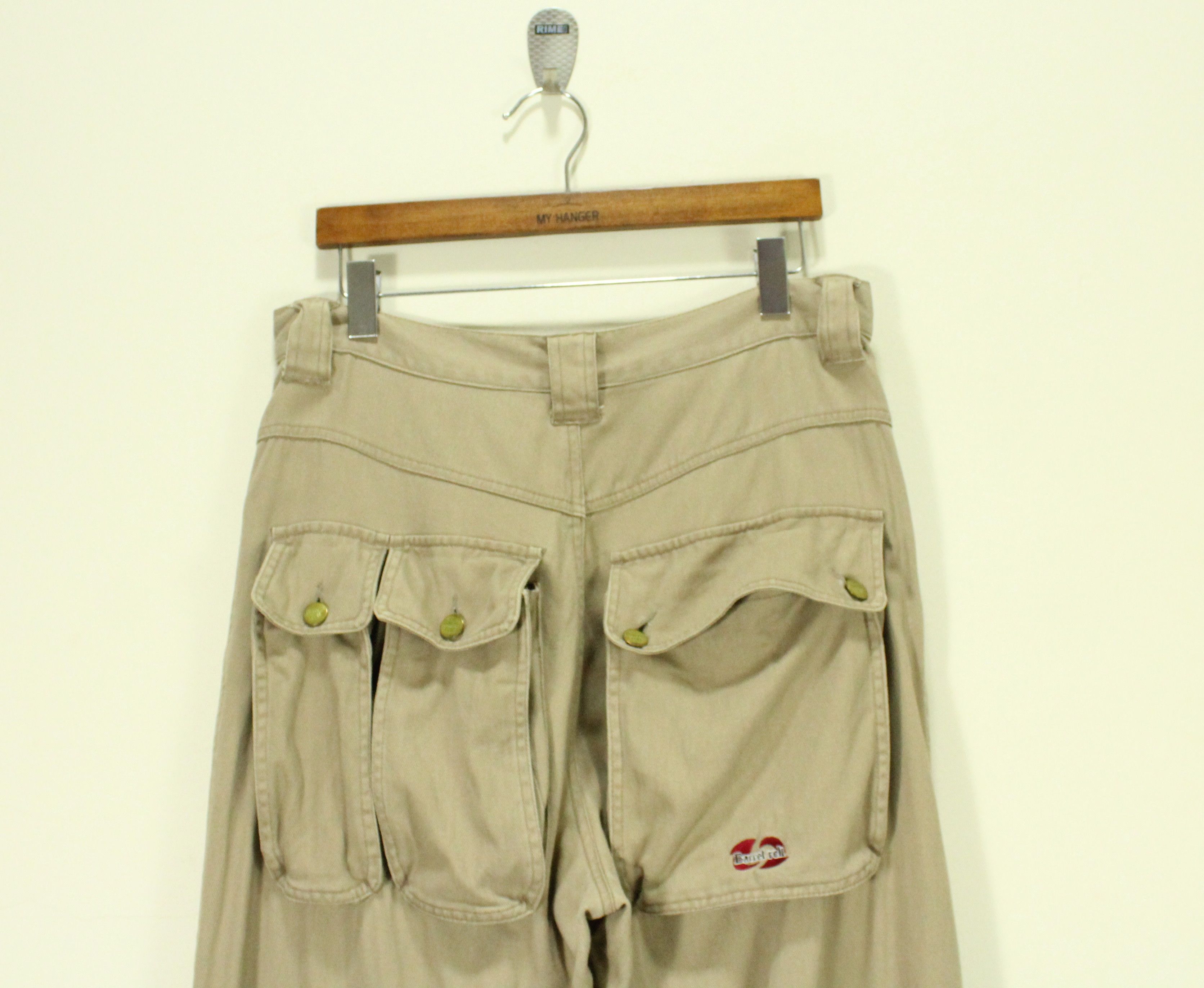 Image of In The Attic x Jnco Sick Roll Barrel Pants Utility Multi Back Pockets, Men's (Size 33)