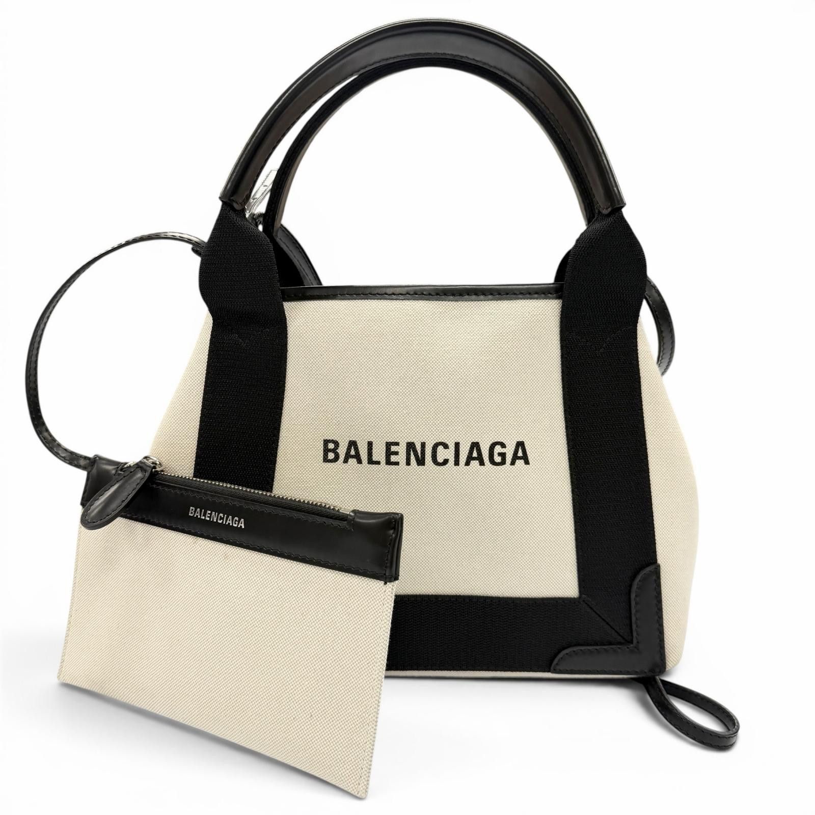 Balenciaga Balenciaga Balenciaga Hippo XS Canvas Shoulder Bag Leather Shoulder Bag 390346 DUTY FREE for USA Size ONE SIZE - 1 Thumbnail