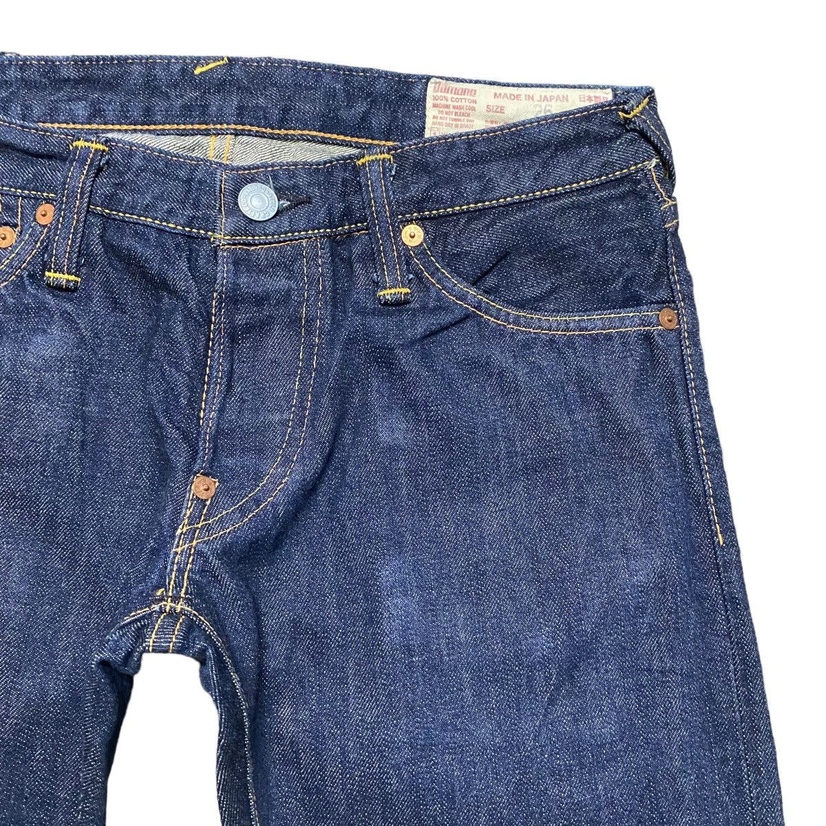 Evisu Rare🔥 Evisu Donna Denim Selvedge Painter Jeans Size 26" / US 2 / IT 38 - 5 Thumbnail
