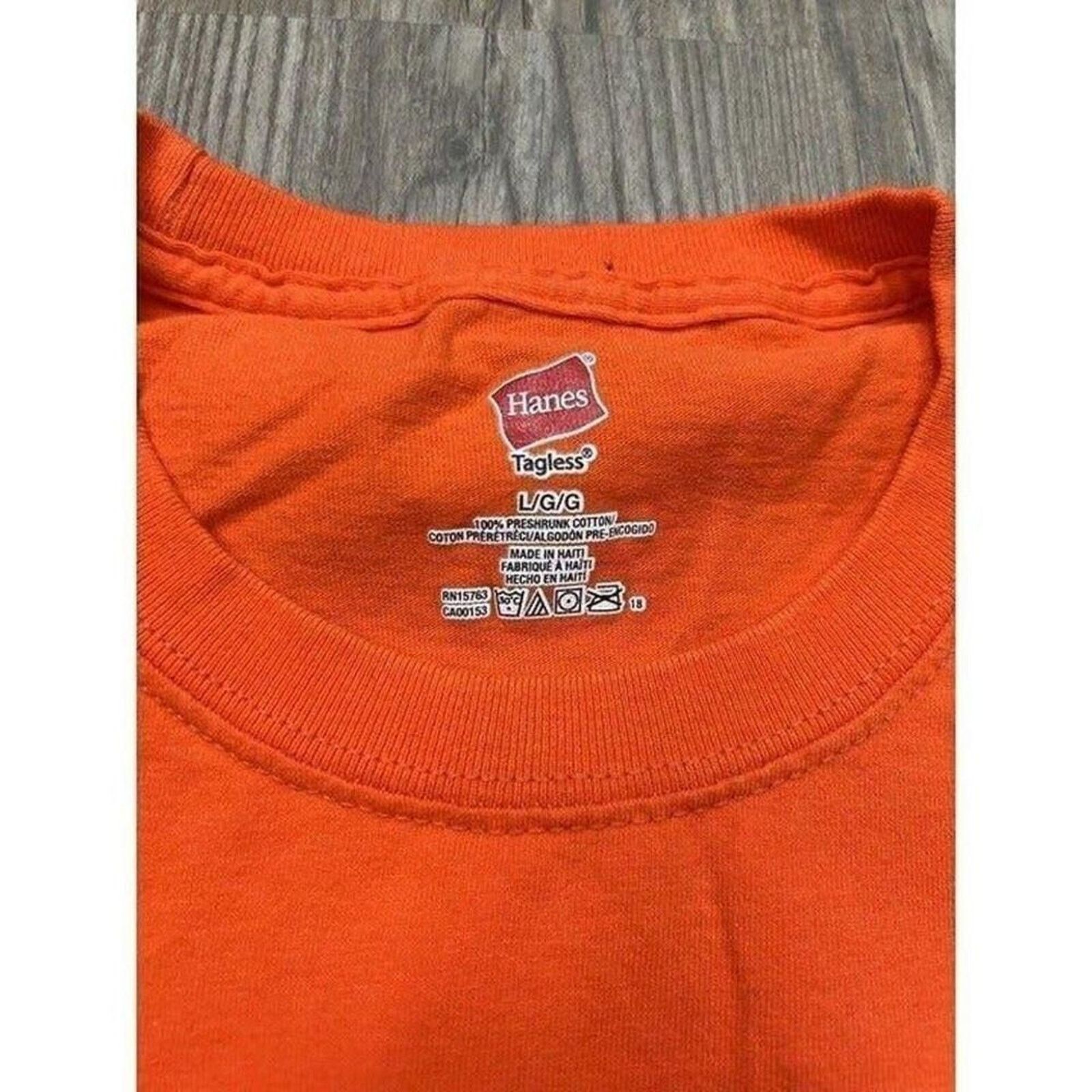 Other Vintage Mens Hanes Suppa Racing T Shirt Size XL Orange Size US XL / EU 56 / 4 - 5 Thumbnail