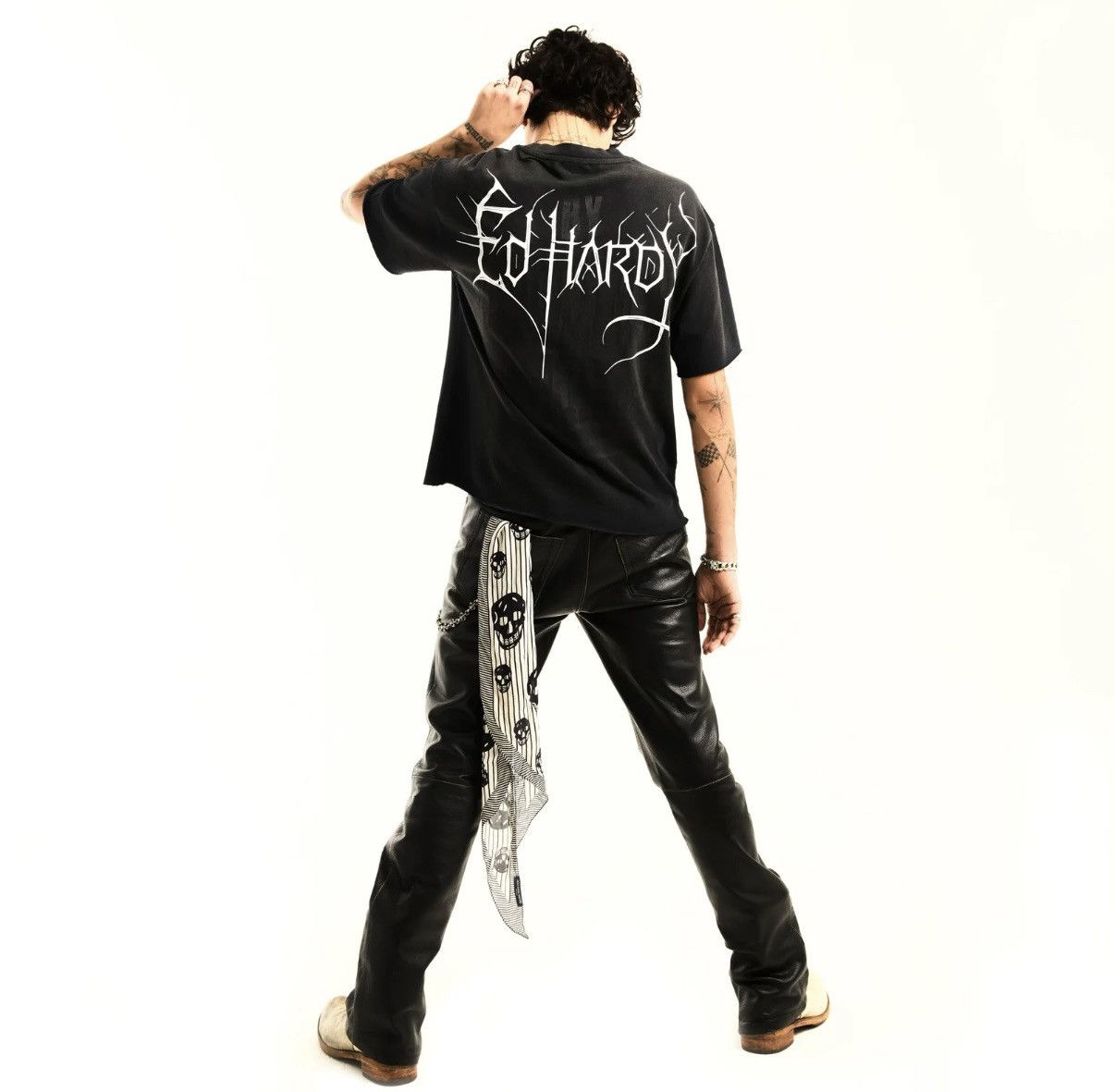 Ed Hardy Ed hardy Cross Cropped boxy tee Size US XL / EU 56 / 4 - 2 Thumbnail