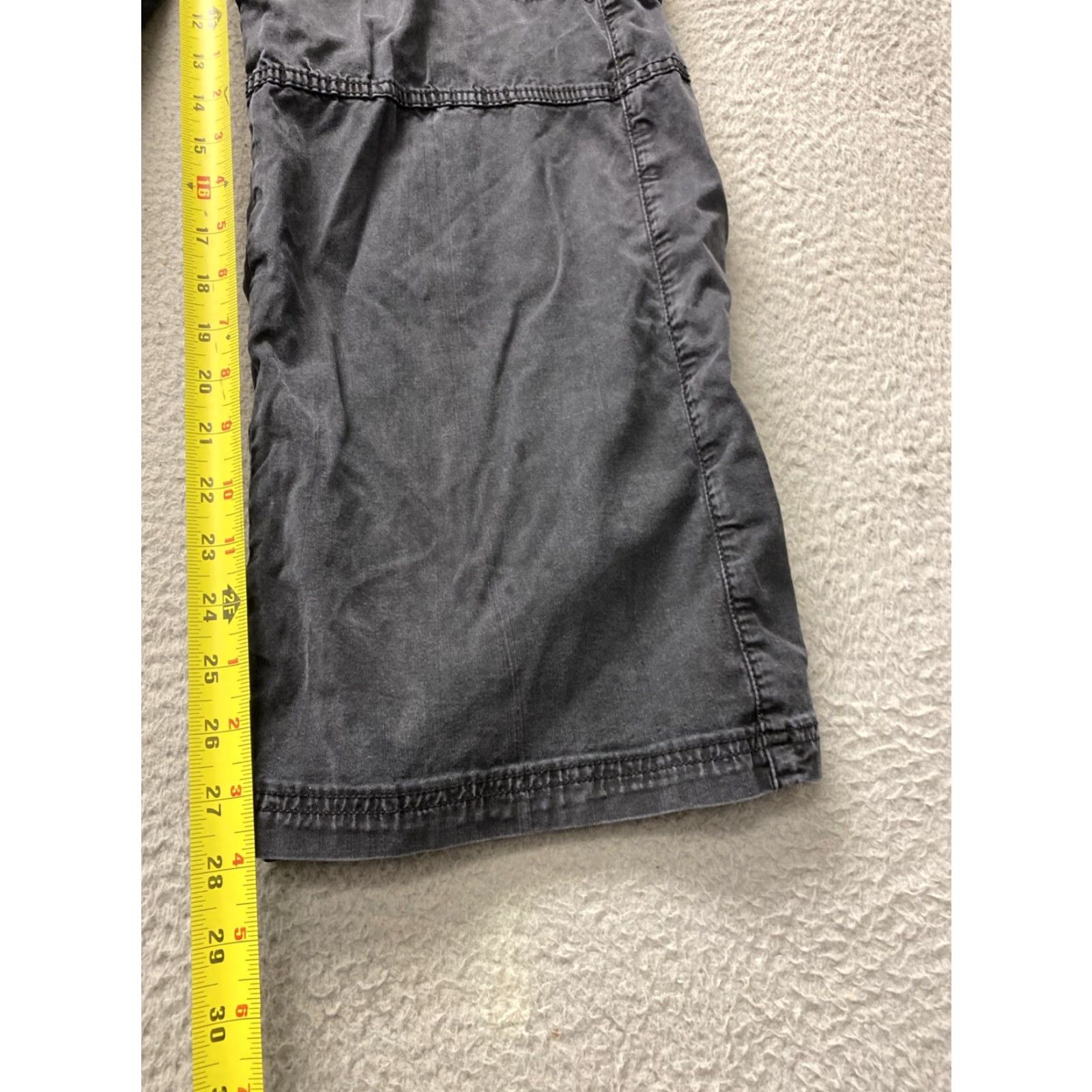 American Eagle Outfitters VINTAGE American Eagle Womens Pants Size 4 Grey Wide Leg Chino Relaxed Fit Casual Size 27" / US 4 / IT 40 - 6 Thumbnail