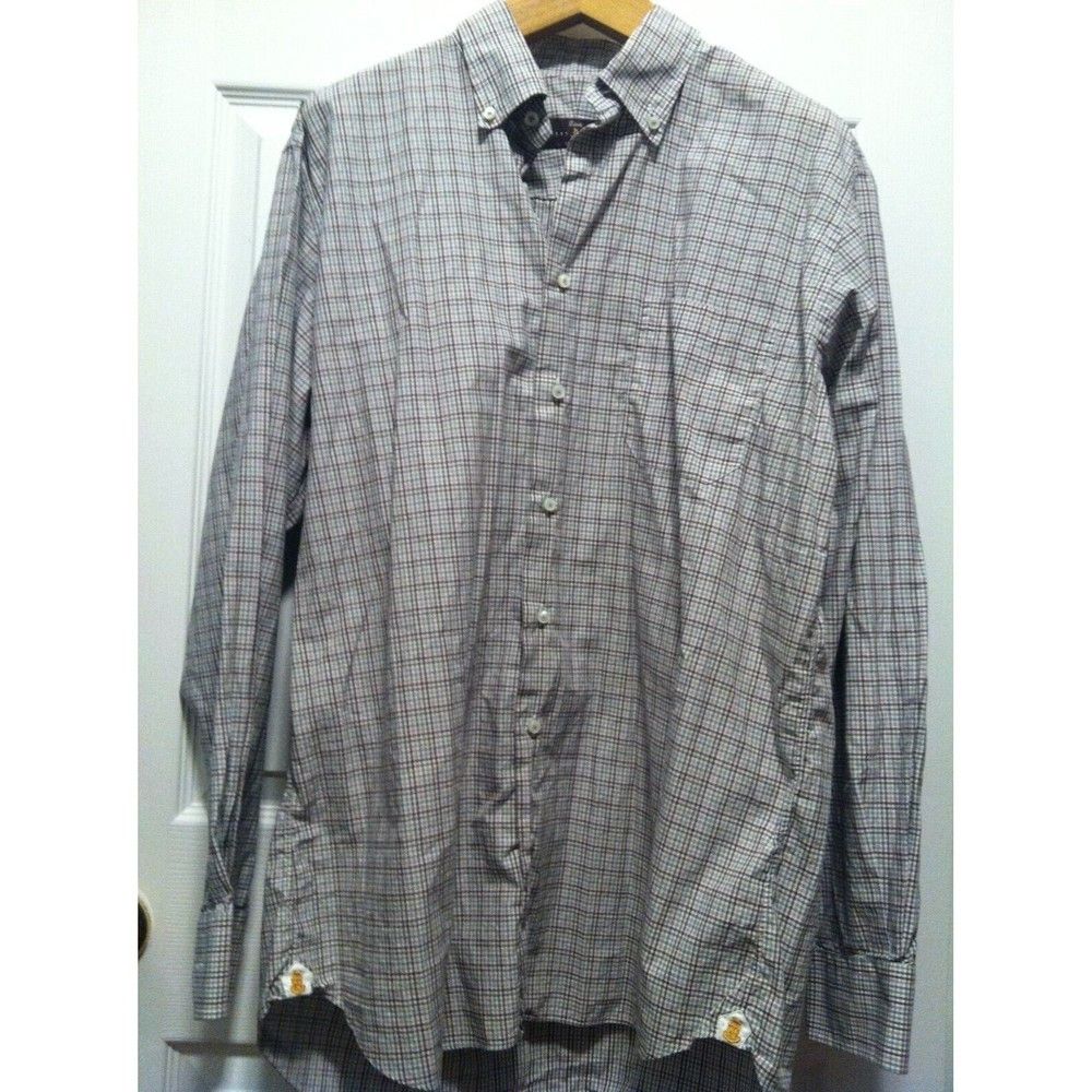 Robert Talbott ROBERT TALBOTT MEN'S 100%COTTON CASUAL SHIRT SIZE:L Size US L / EU 52-54 / 3 - 1 Thumbnail