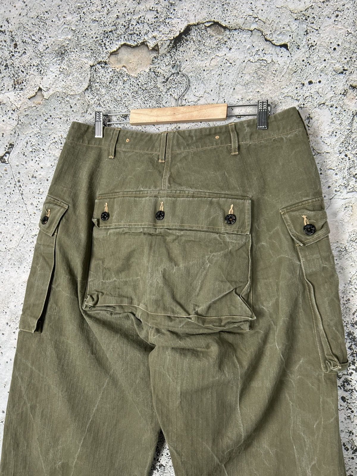 Buzz Rickson's Vintage Buzz Rickson & Co Military 90s Avantgarde Cargo Rare Size US 36 / EU 52 - 5 Thumbnail