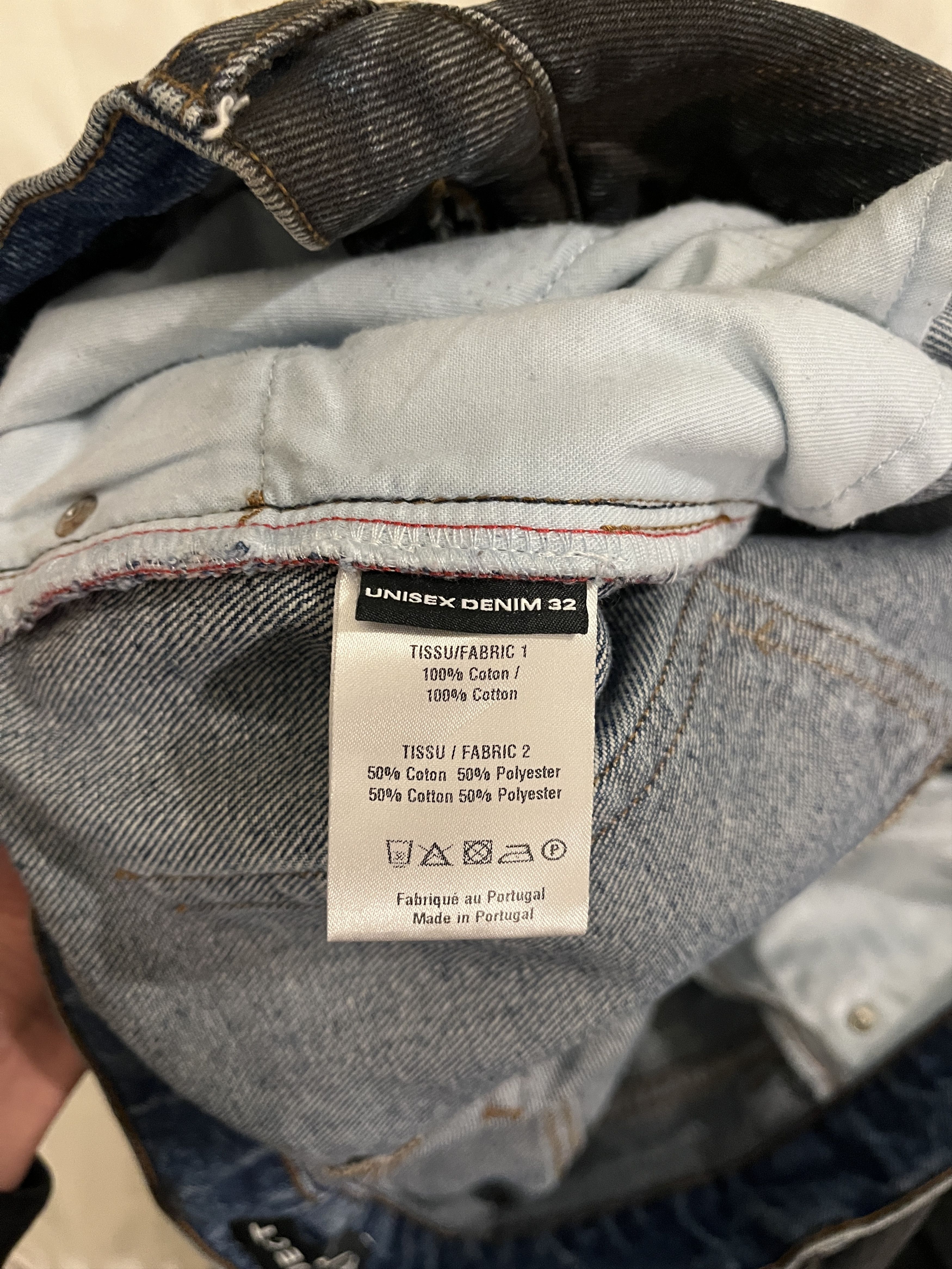 Y/Project Y/Project Baggy Banana Jeans Size US 32 / EU 48 - 12 Thumbnail
