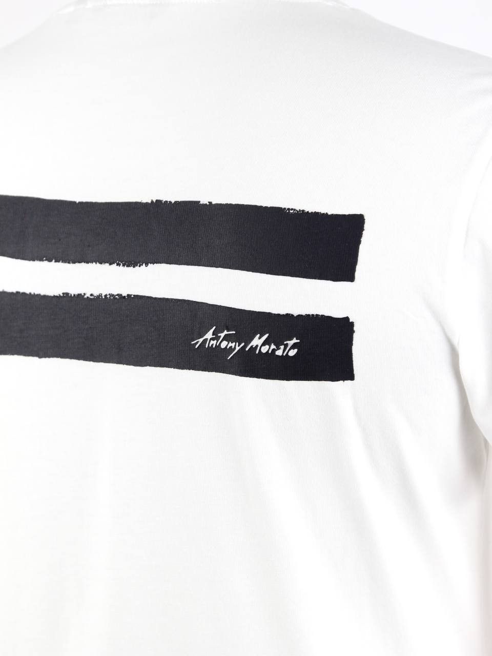 Antony Morato ANTONY MORATO White printed T-shirt Size US S / EU 44-46 / 1 - 4 Thumbnail