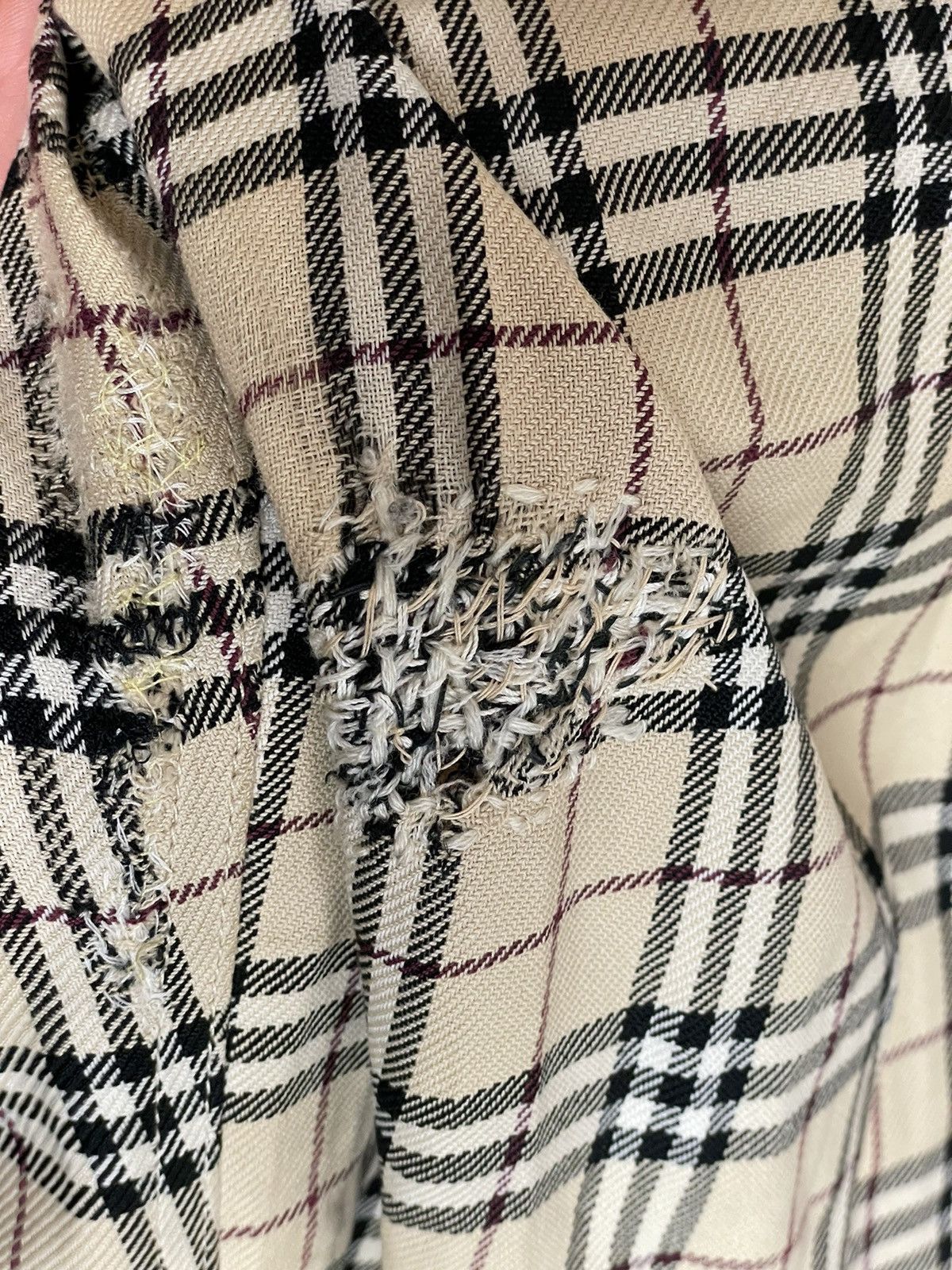 Burberry × Vintage Burberry nova check pants vintage full print Size 28" / US 6 / IT 42 - 19 Thumbnail