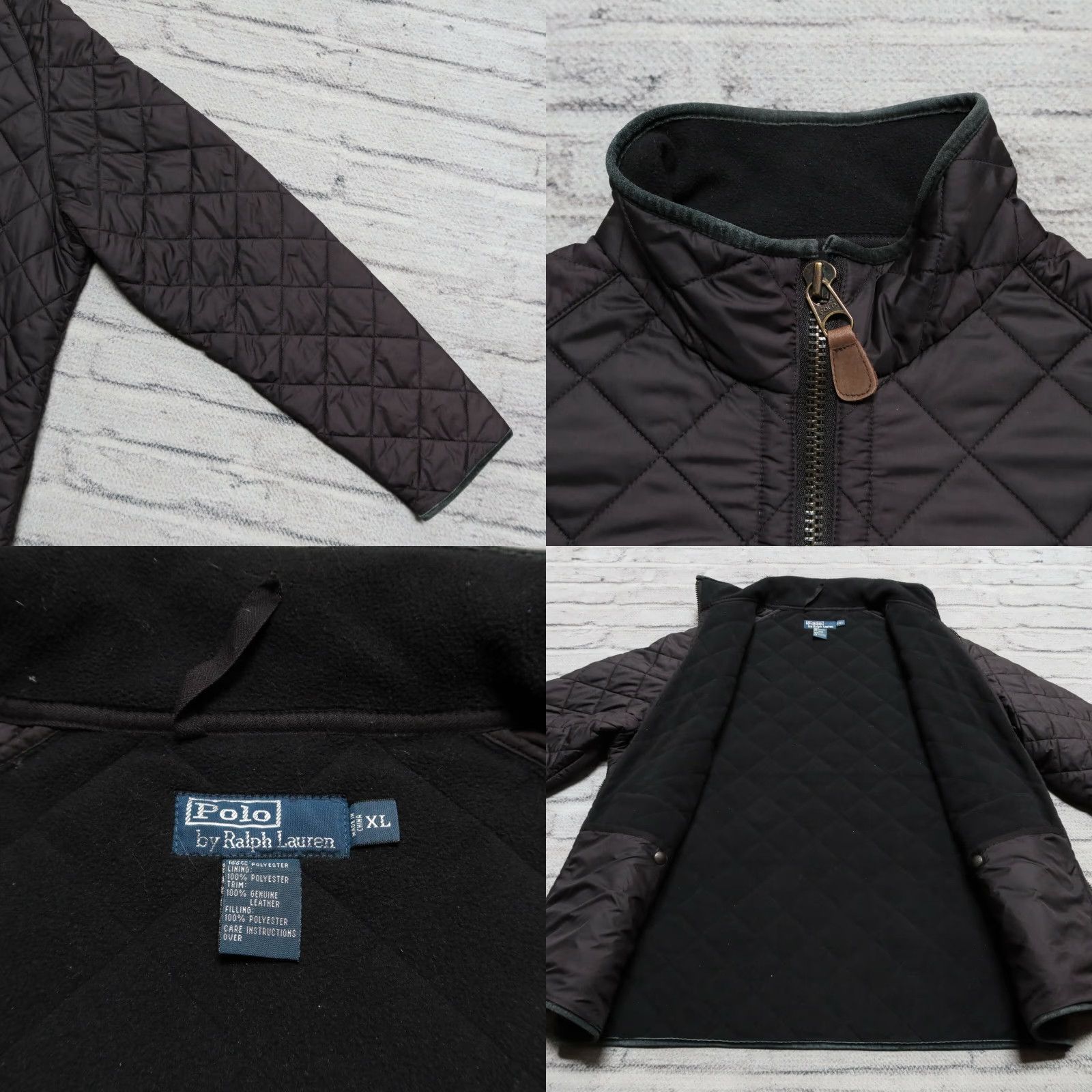 Polo Ralph Lauren VINTAGE Polo Ralph Lauren Quilted Riding Jacket Men XL Navy Jacket Polo Ralph Lauren Quilted Riding Jacket Navy XL Mens Size US XL / EU 56 / 4 - 8 Thumbnail
