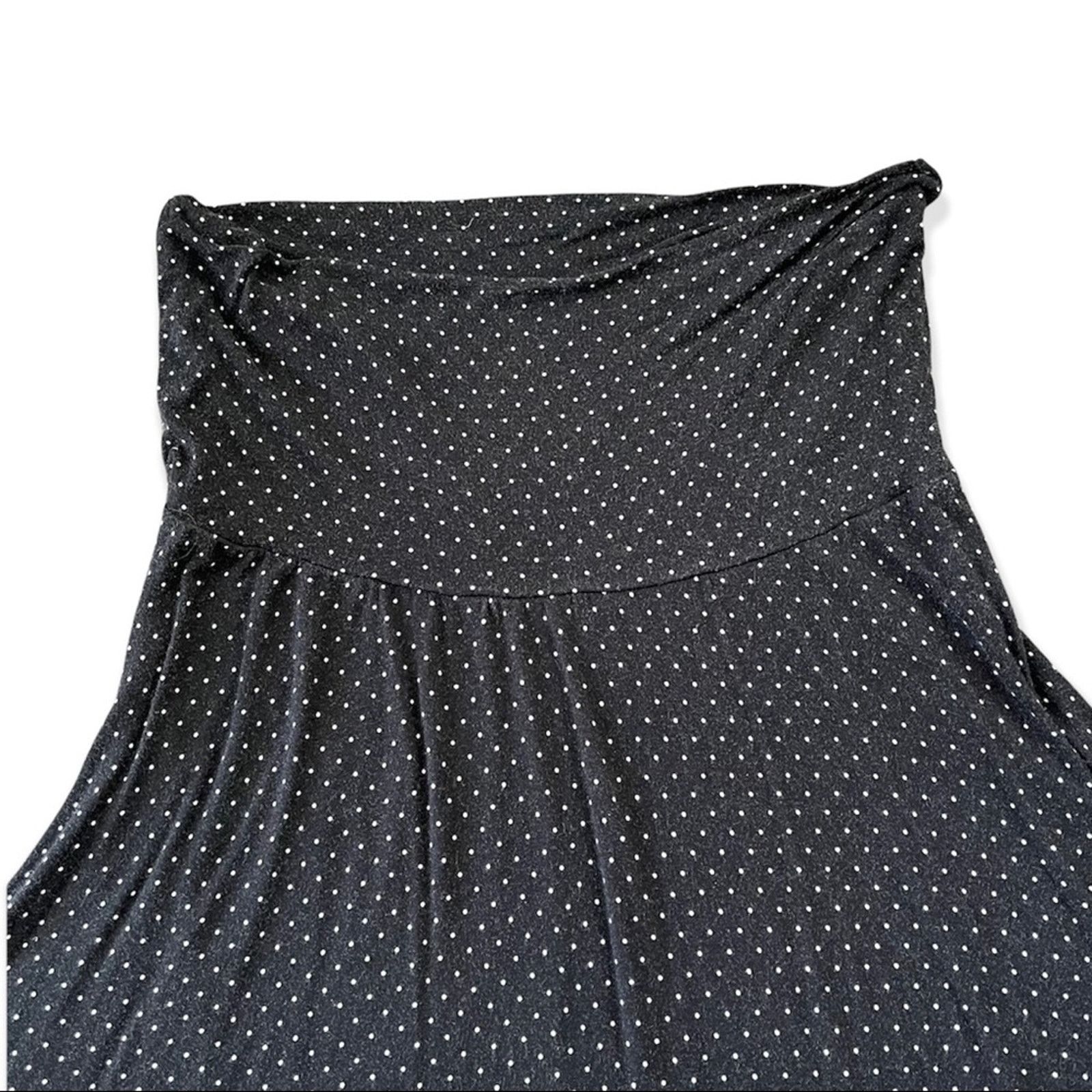 Other Motherhood Maternity Polka Dot Skirt, Size S Size 27" / US 4 / IT 40 - 2 Thumbnail