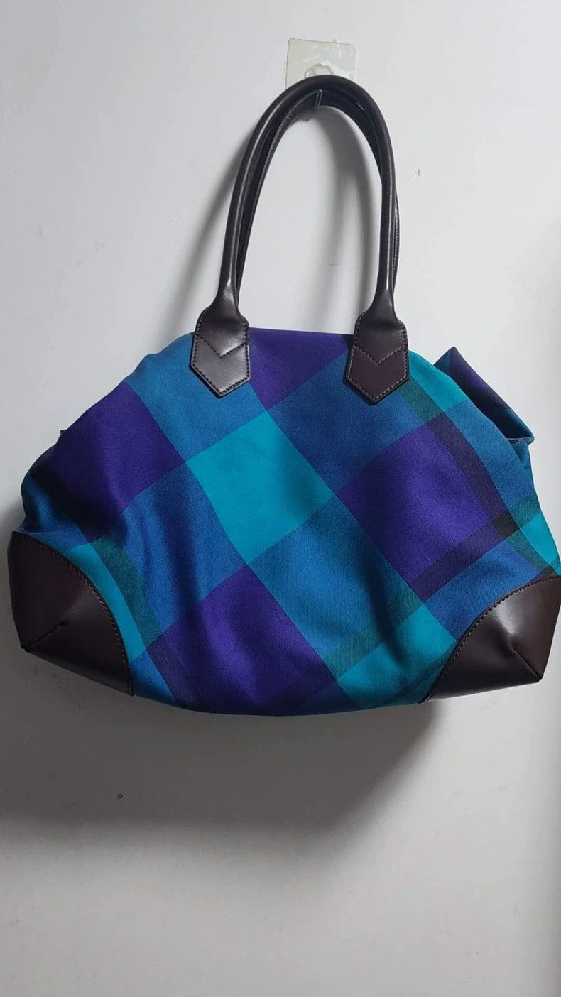 Vivienne Westwood Vivienne Westwood size os Blue checkered Yasmin bowling bag Size ONE SIZE - 2 Thumbnail