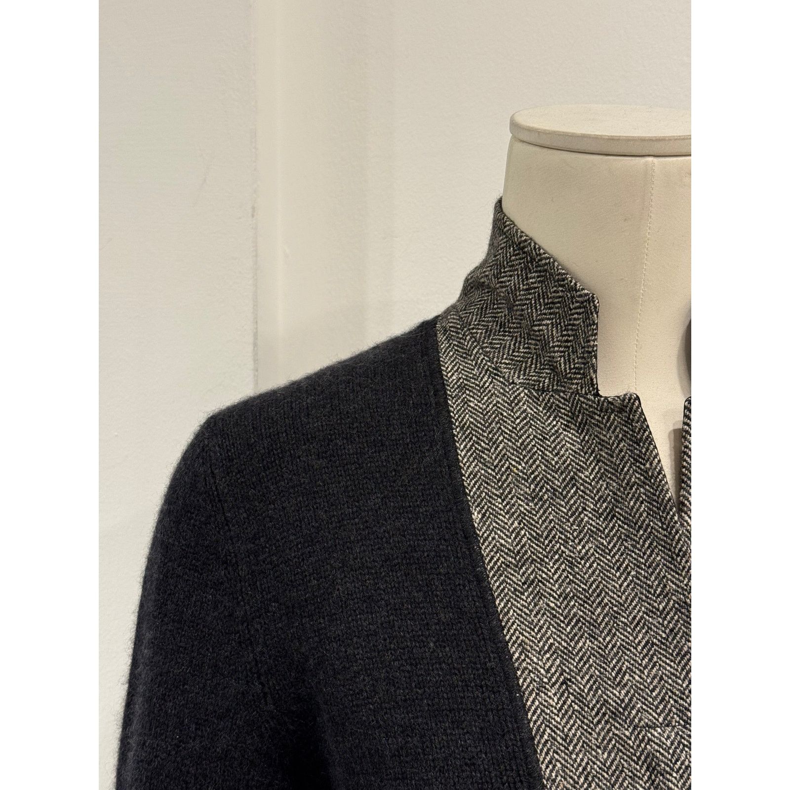 Brunello Cucinelli Brunello Cucinelli cashmere hybrid knit Size US L / EU 52-54 / 3 - 6 Thumbnail
