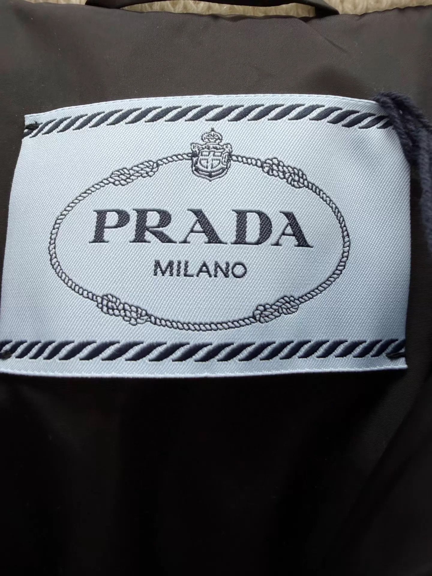 Prada Prada Wool Knit Paneled Down Jacket New With Tags Size M / US 6-8 / IT 42-44 - 2 Thumbnail
