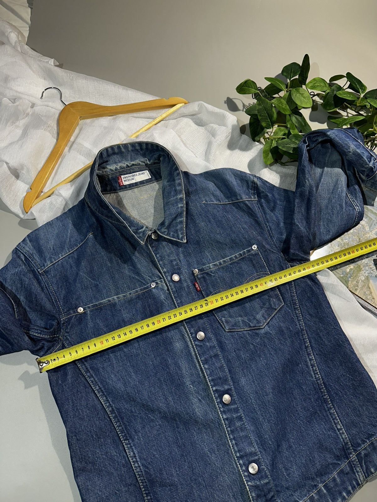 Levi's Vintage Clothing Levis Denim Jacket Trucker Tupe lll Blue Wash Overshirt Size US M / EU 48-50 / 2 - 10 Thumbnail