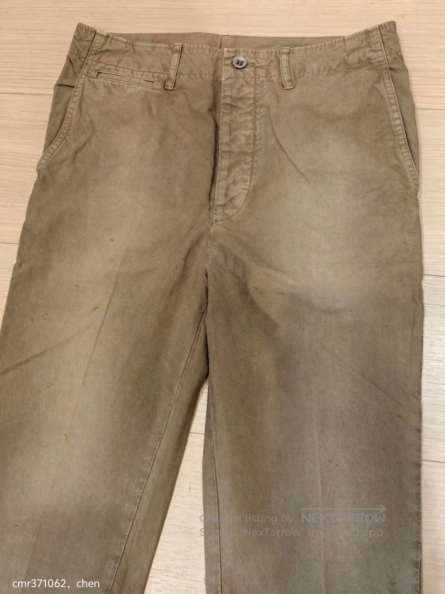 Visvim VISVIM 23AW FIELD CHINO PANTS DMGD. Size US 31 - 4 Thumbnail