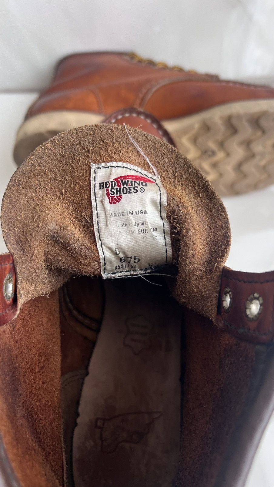 Red Wing Red wing #875 classic moc toe brown leather boot size 7 D Size US 7 / EU 40 - 10 Thumbnail