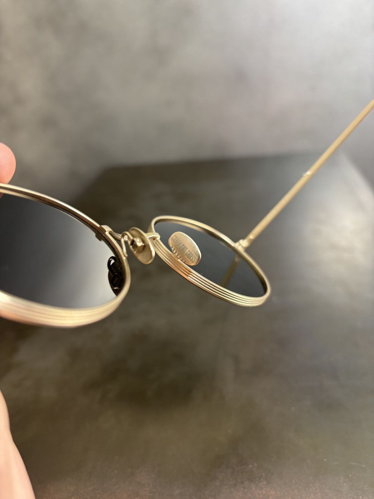 Cutler and Gross Cutler and Gross Sunglasses M:1314 Metal Handmade in Italy Size ONE SIZE - 16 Thumbnail