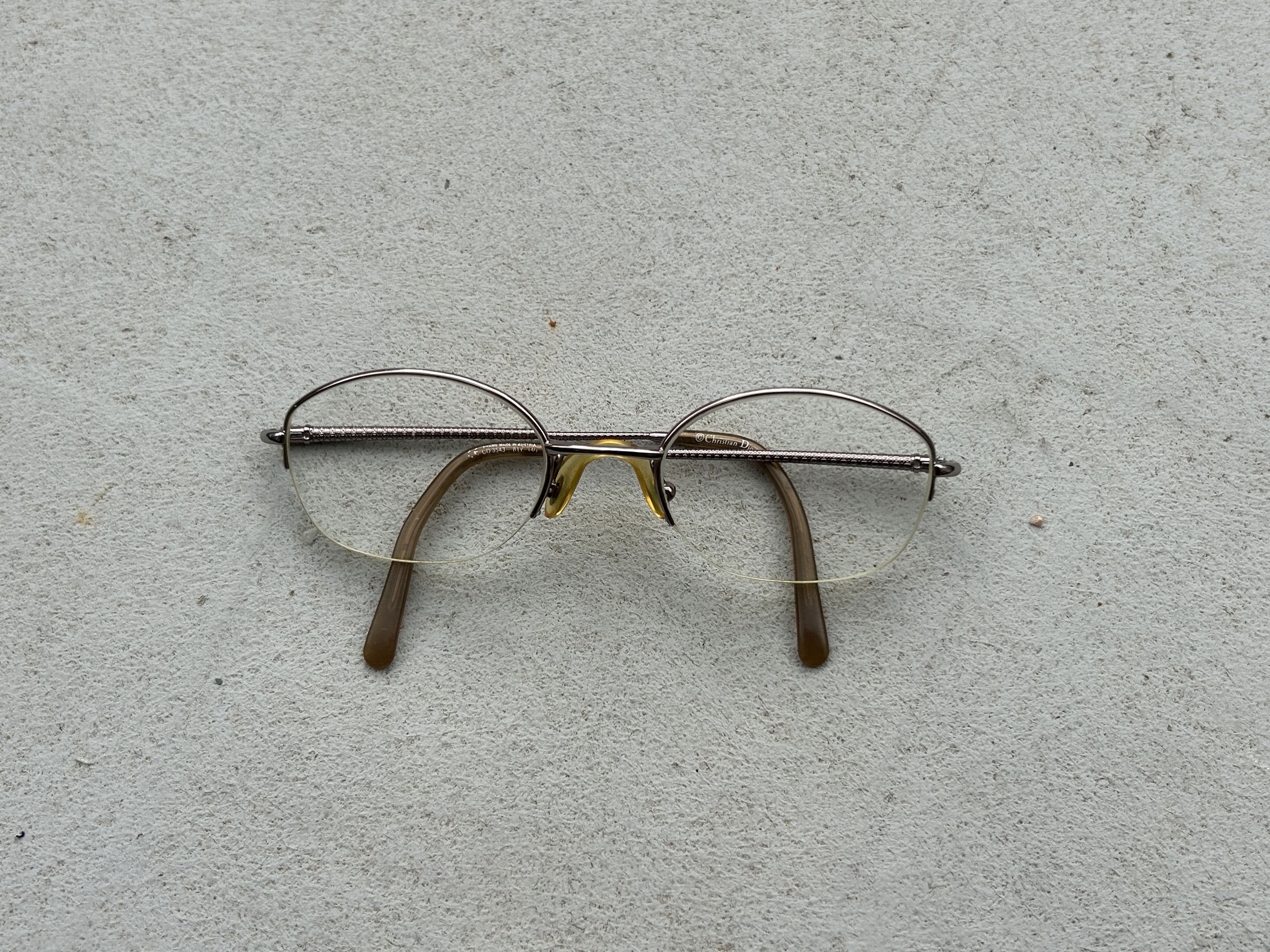 Dior christian dior oval frames Size ONE SIZE - 3 Thumbnail