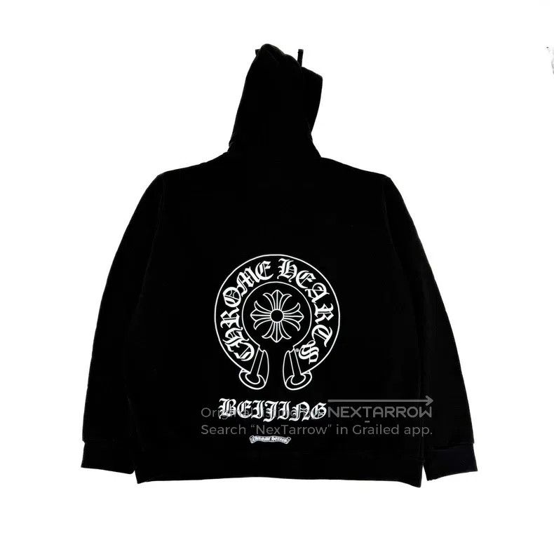Chrome Hearts CHROME HEARTS Size XL Horseshoe cross zipper hoodie Size US XL / EU 56 / 4 - 1 Thumbnail