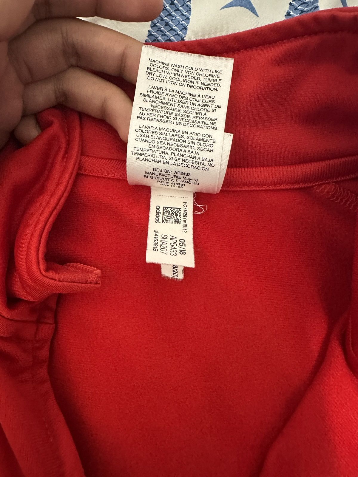 Adidas Adidas Red Zip Up Hoodie Size US S / EU 44-46 / 1 - 6 Thumbnail