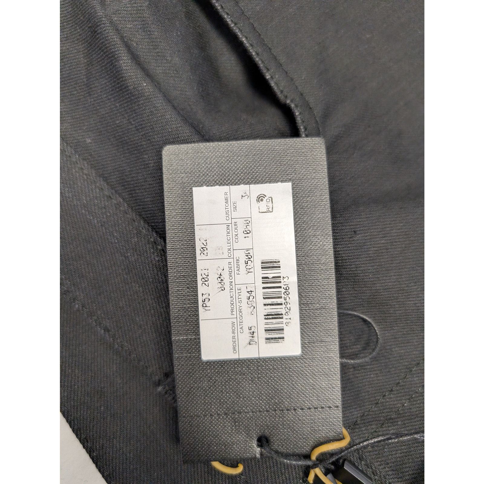 Saint Laurent Paris o1rshd1 Denim Short Straight in Used Black Size US 34 / EU 50 - 17 Thumbnail